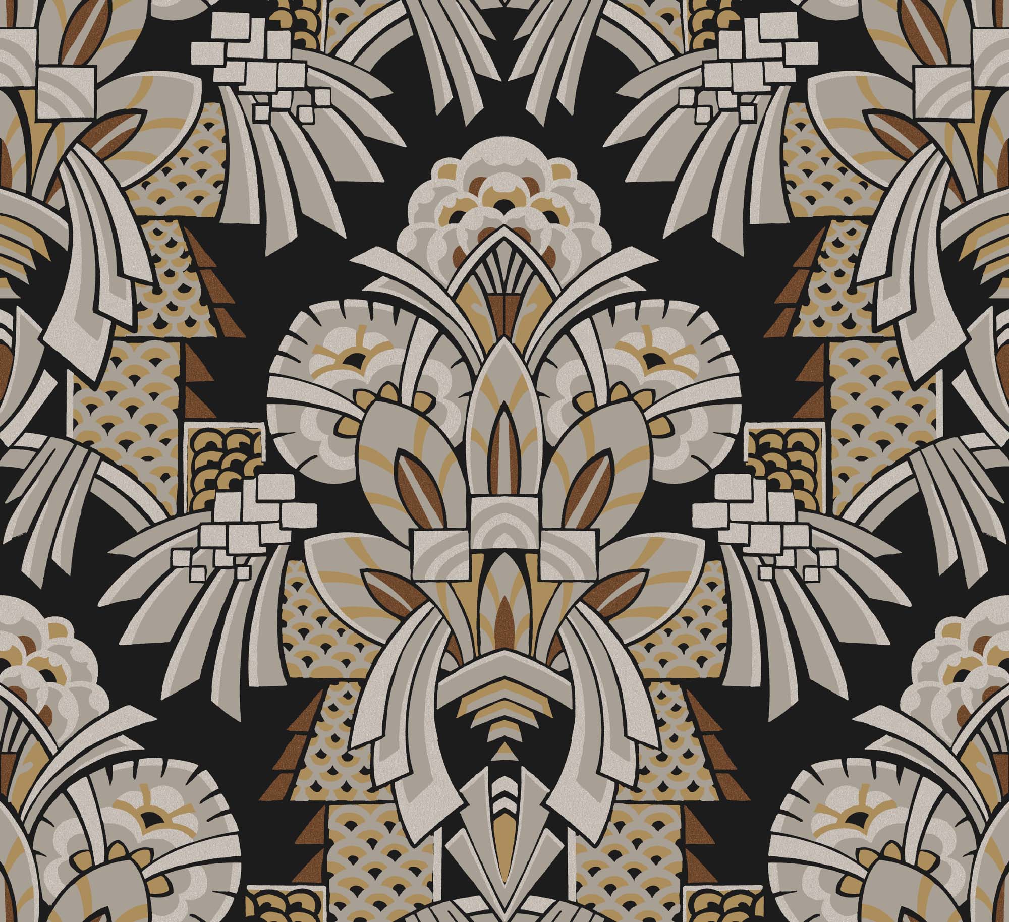 Khrôma Folies Dorothy Emerald FOL704 Behang