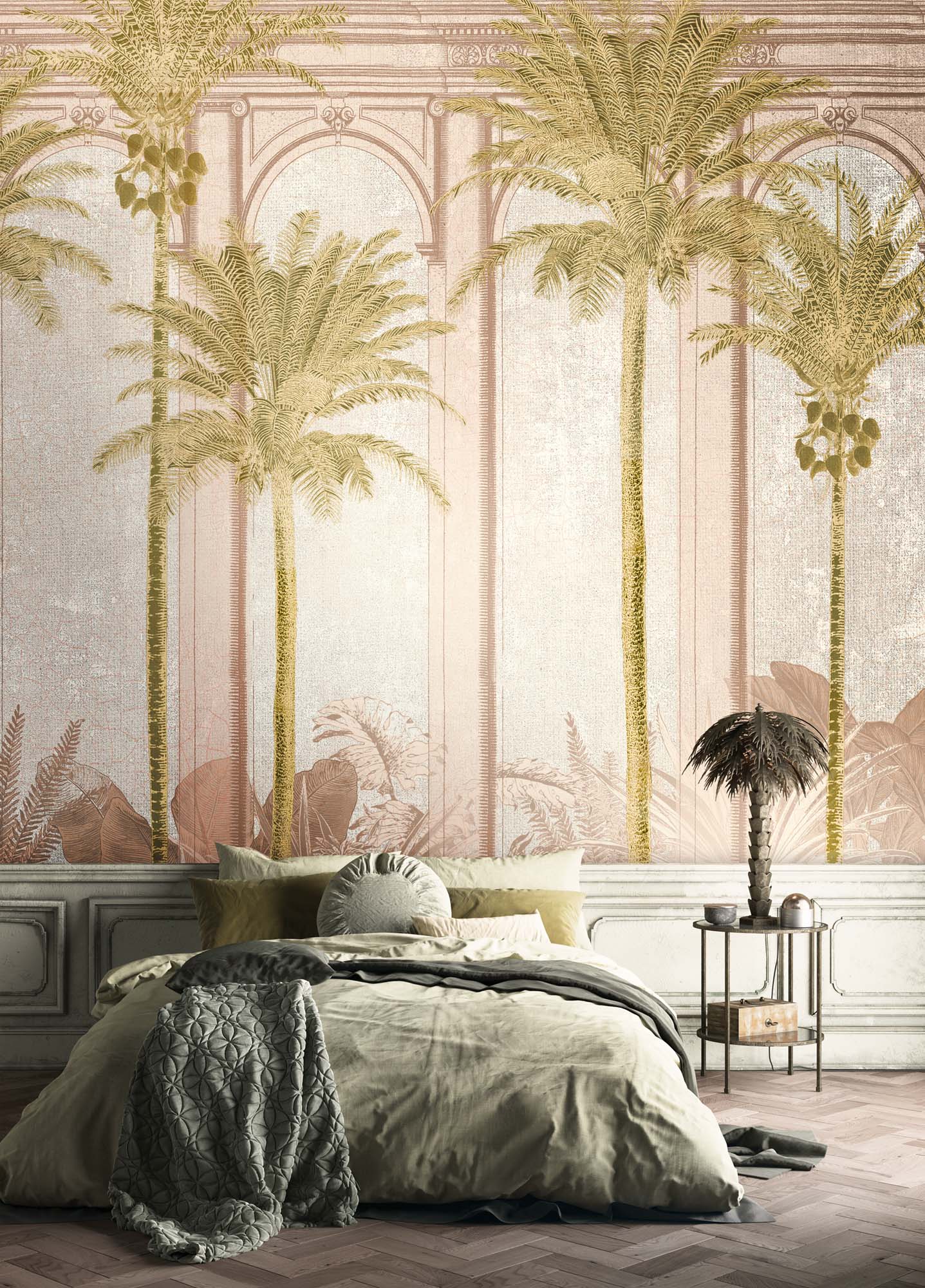 Khrôma Havana Ramon Olive HAV103 Behang