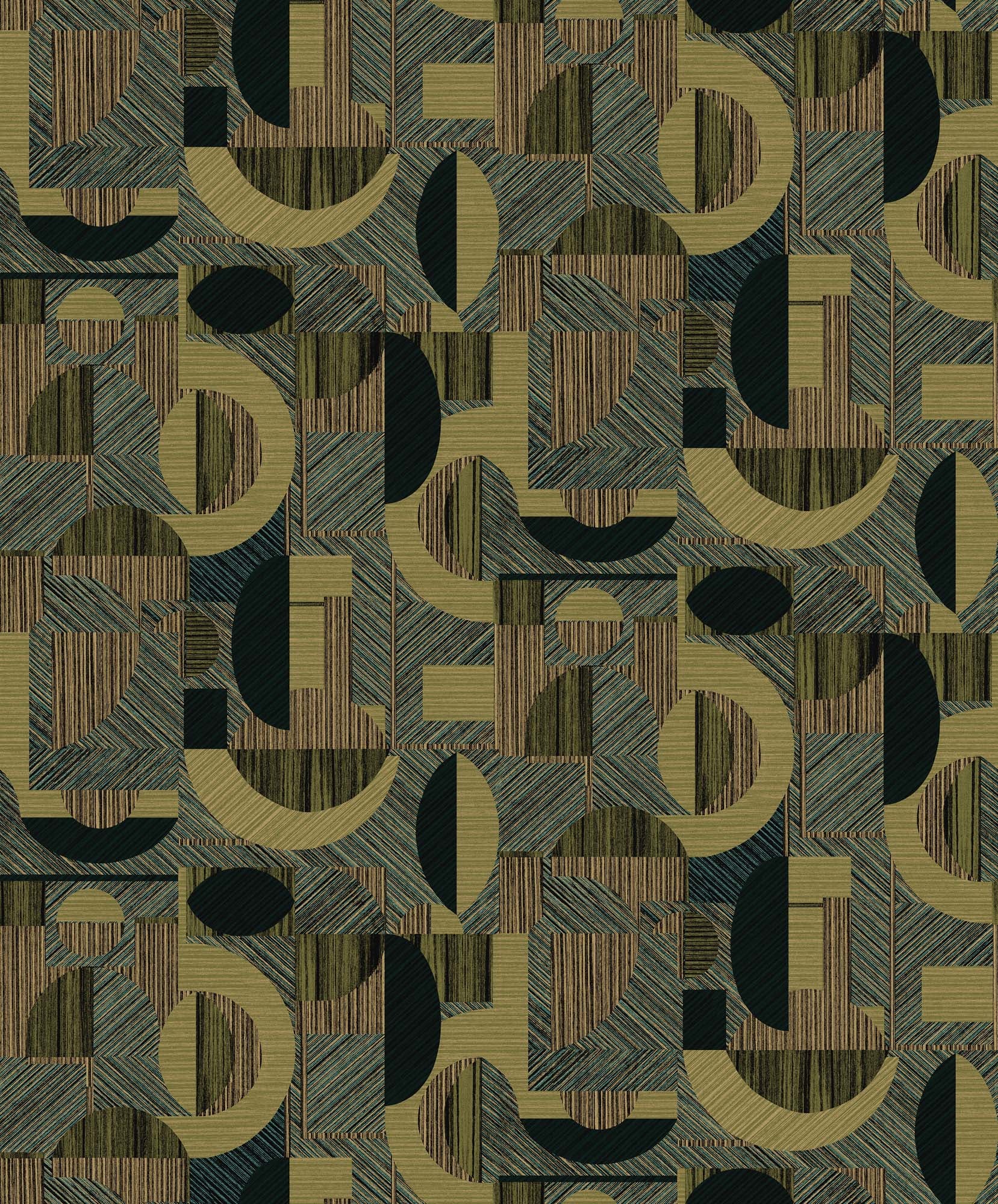 Khrôma Orbital Nakita Limestone ORB204 Behang