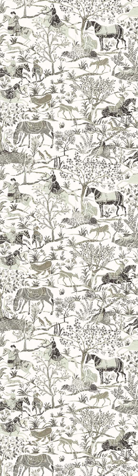 Khrôma Summer Lys Caviar DGSUM1011 Behang