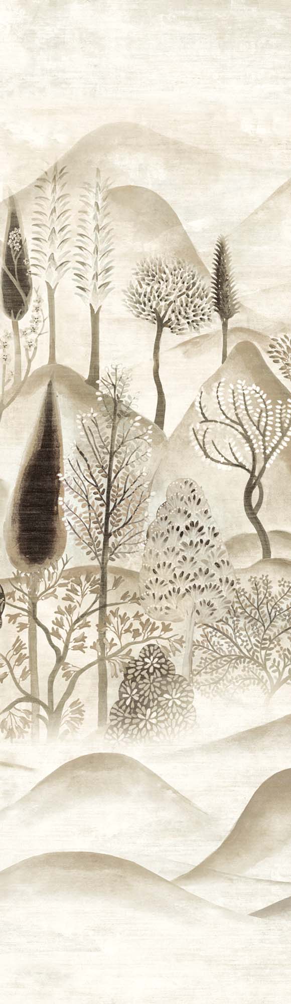 Khrôma Summer Marwari Teal DGSUM2011 Behang