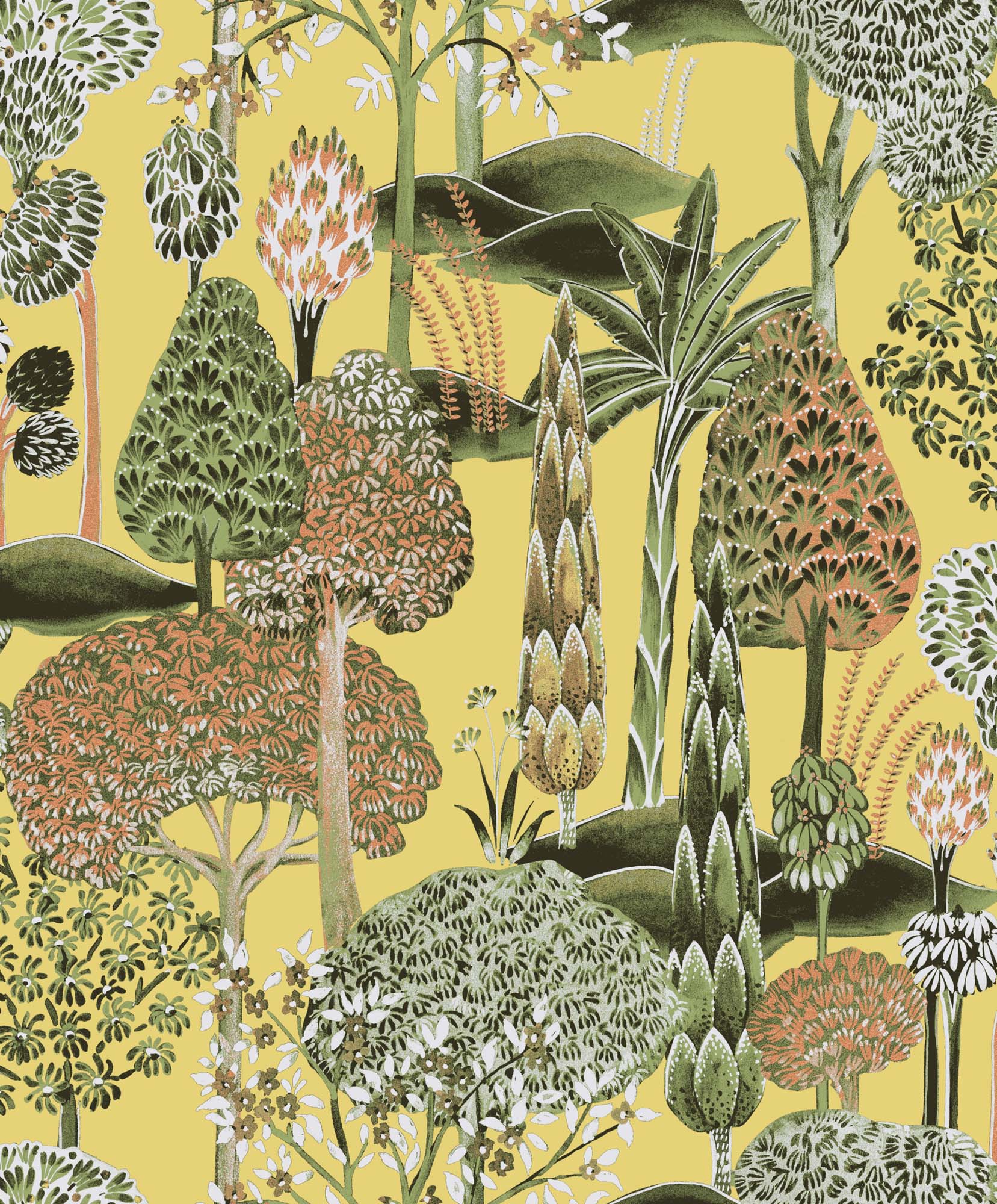 Khrôma Summer Ori Coral SUM003 Behang