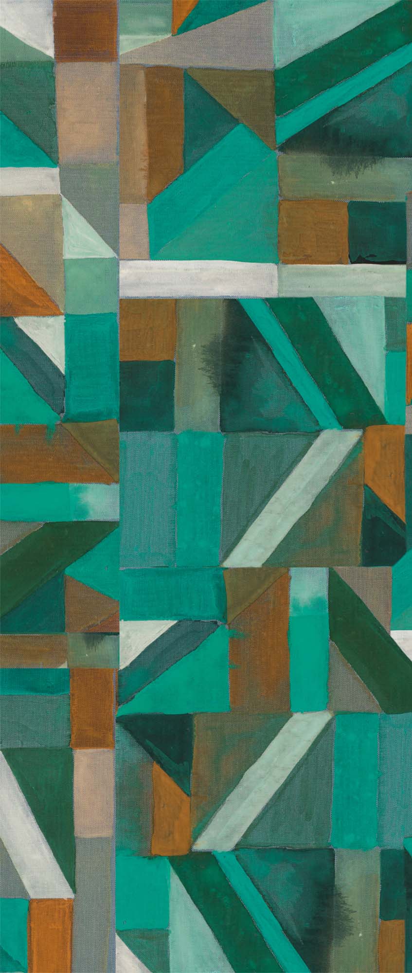 Khrôma Wall designs II Lyric Green DG2LYR1031 Behang