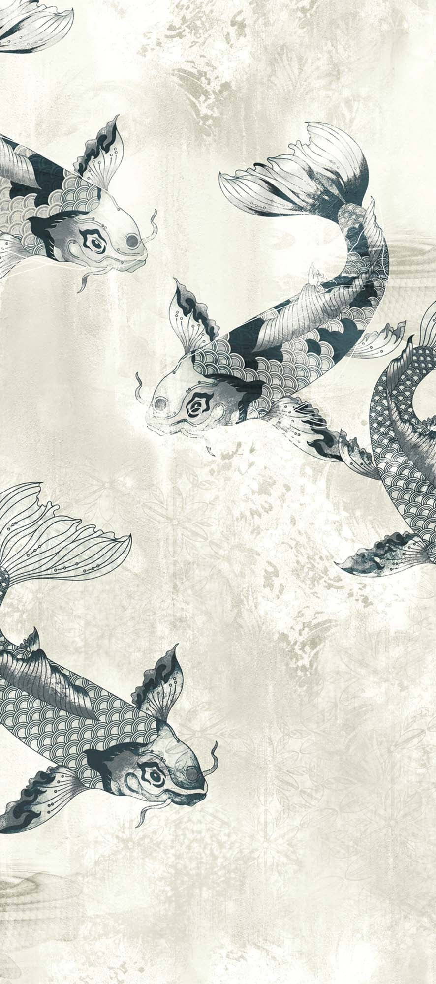 Khrôma Wall designs II Pond Ink DG2PON1022 Behang