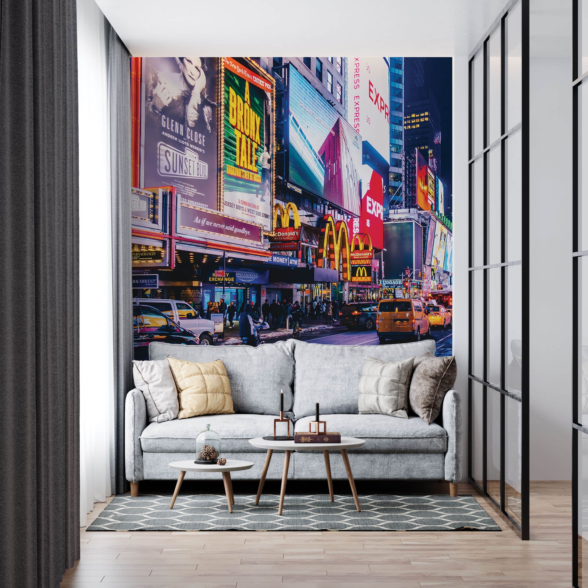 Kleurrijk Broadway - LW00332 Fotobehang