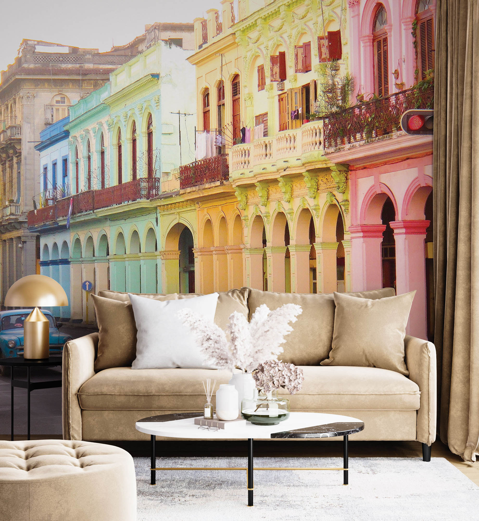 Kleurrijk Havanna - LW00428 Fotobehang