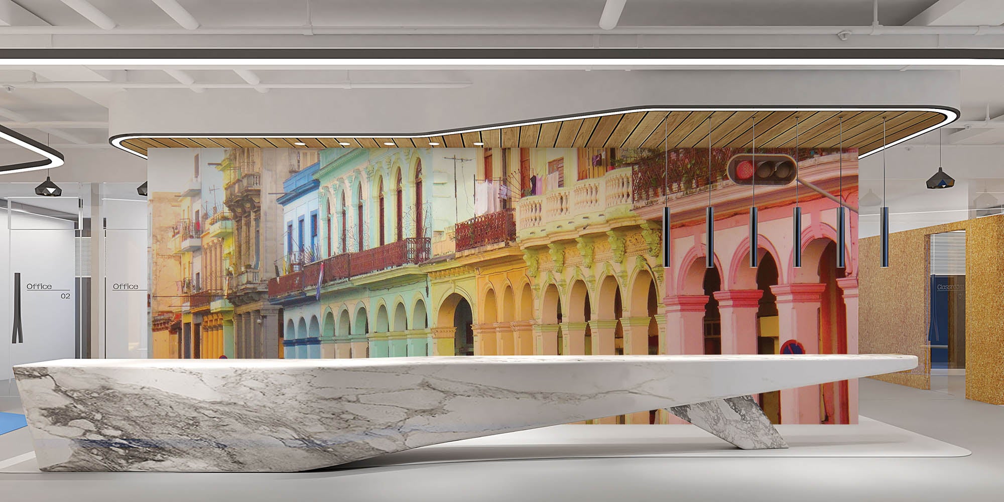 Kleurrijk Havanna - LW00428 Fotobehang