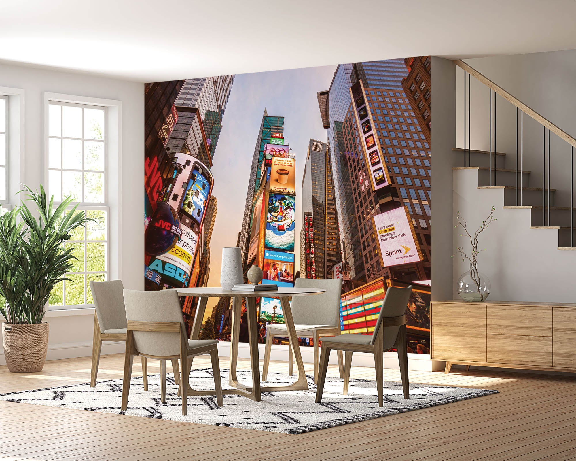 Kleurrijk Times Square - LW00313 Fotobehang