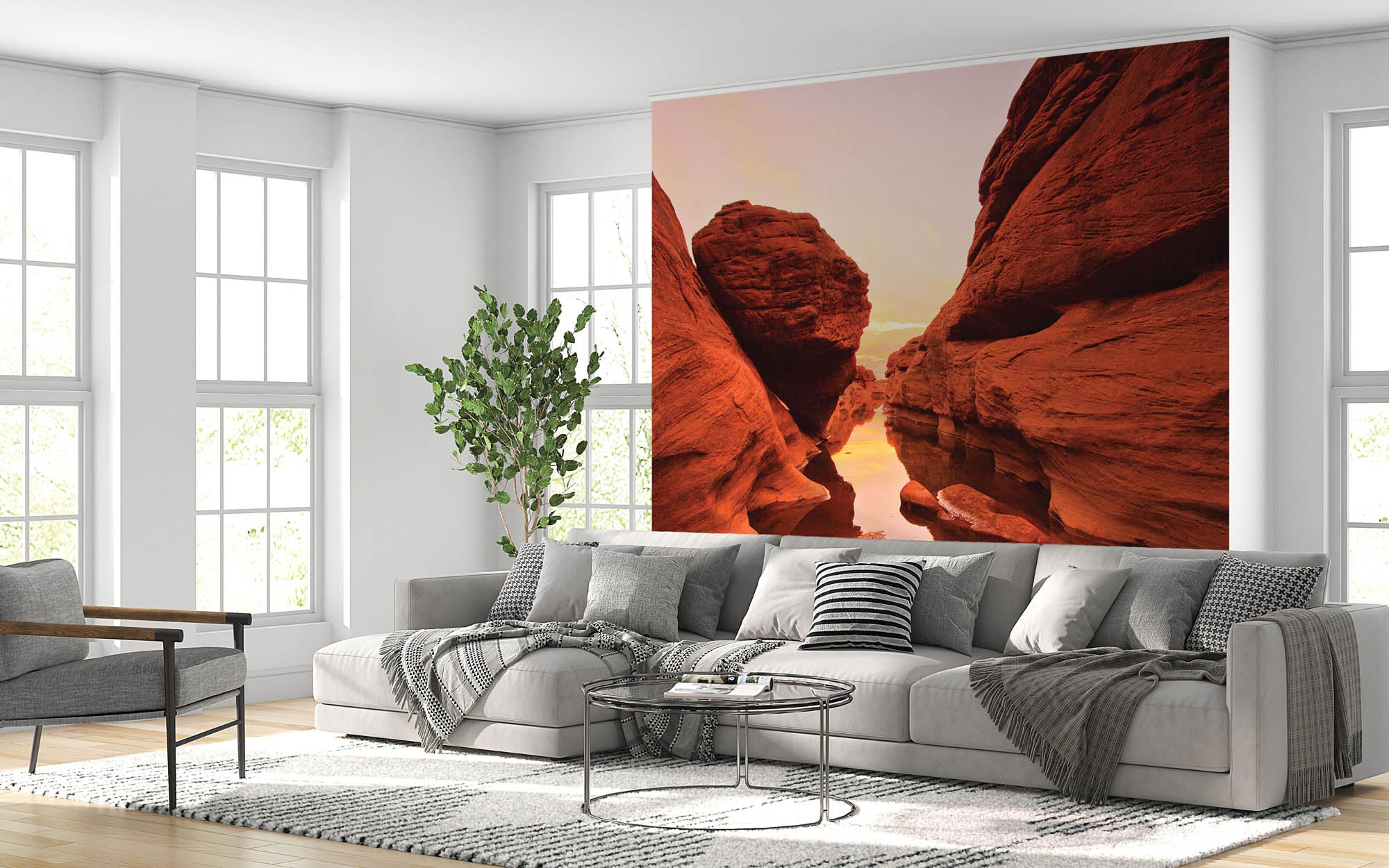 Kloof in Thailand  - LW00105 Fotobehang