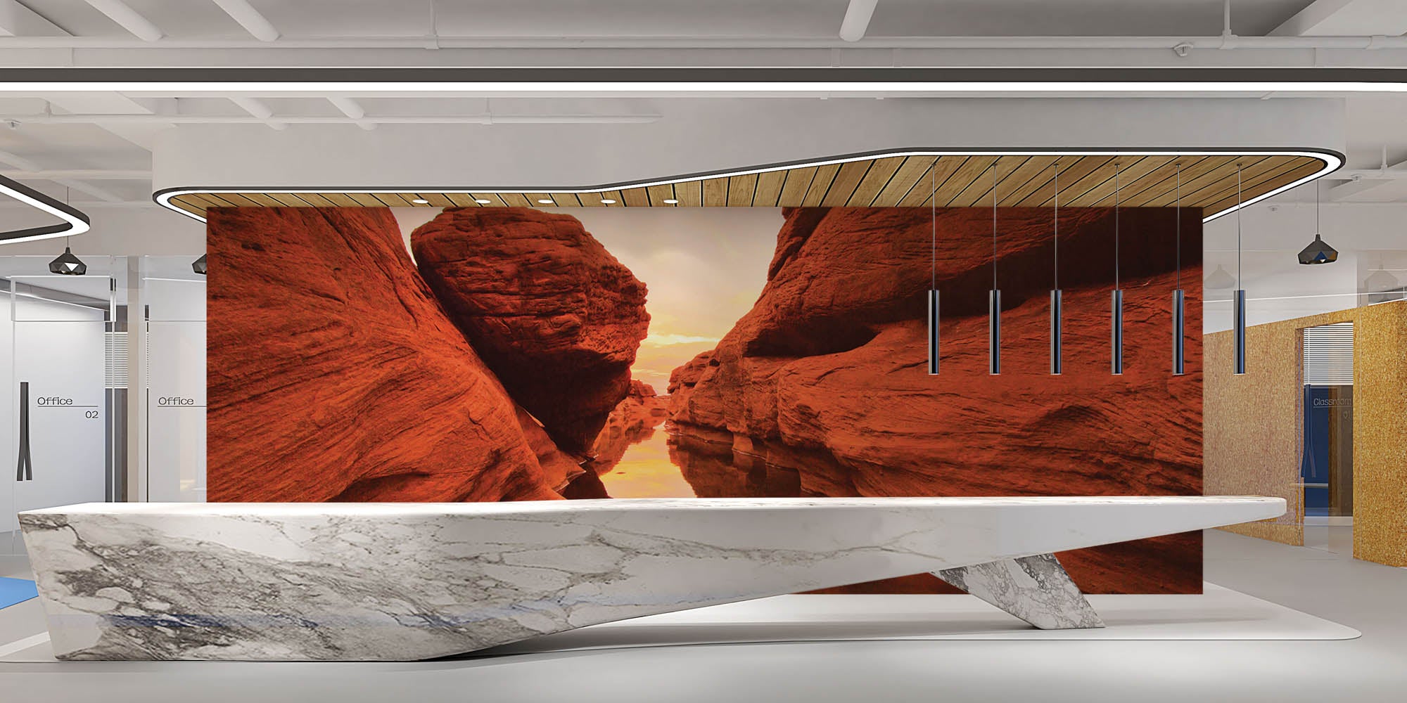 Kloof in Thailand  - LW00105 Fotobehang