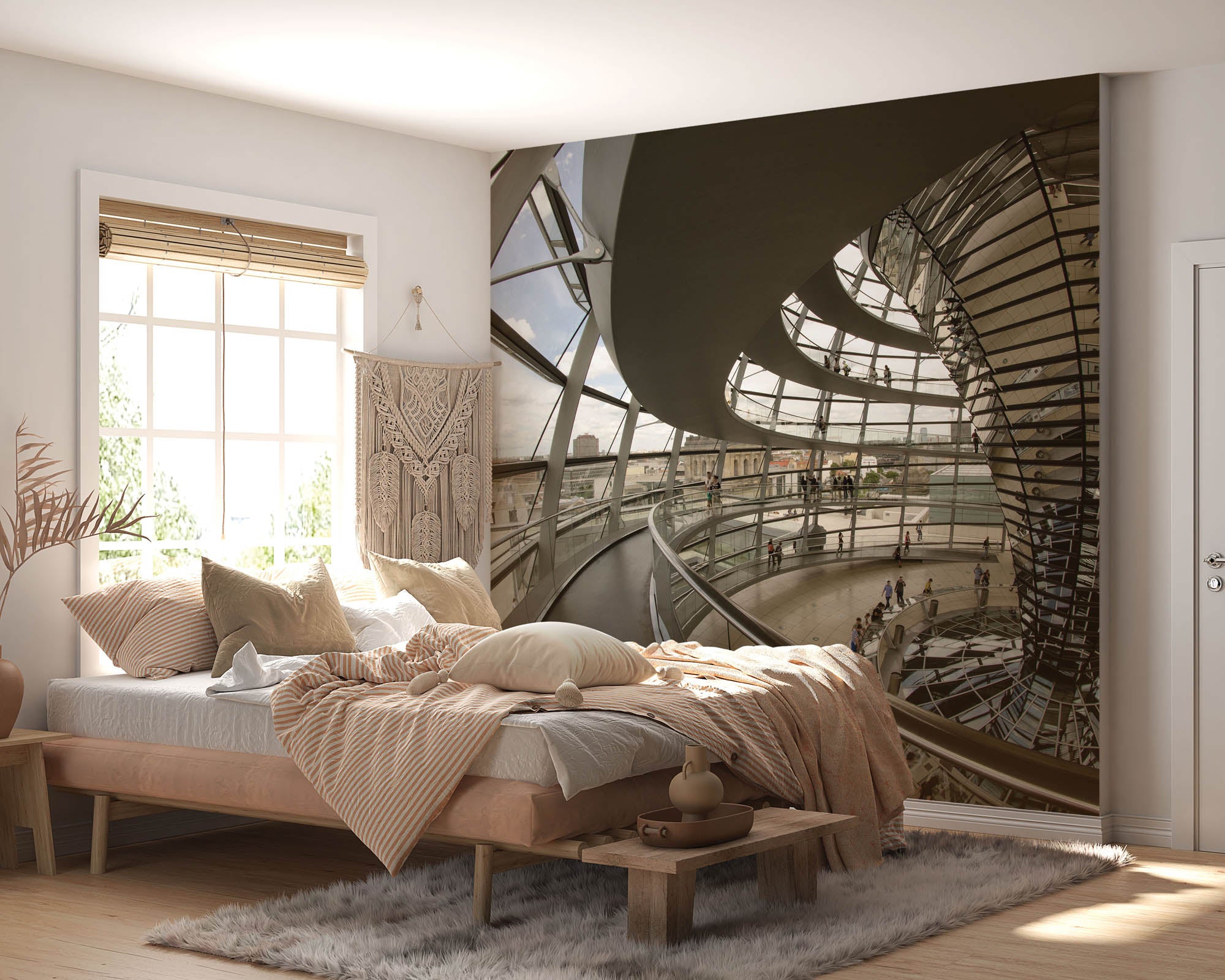 Koepel Rijksdaggebouw- LW00010 Fotobehang