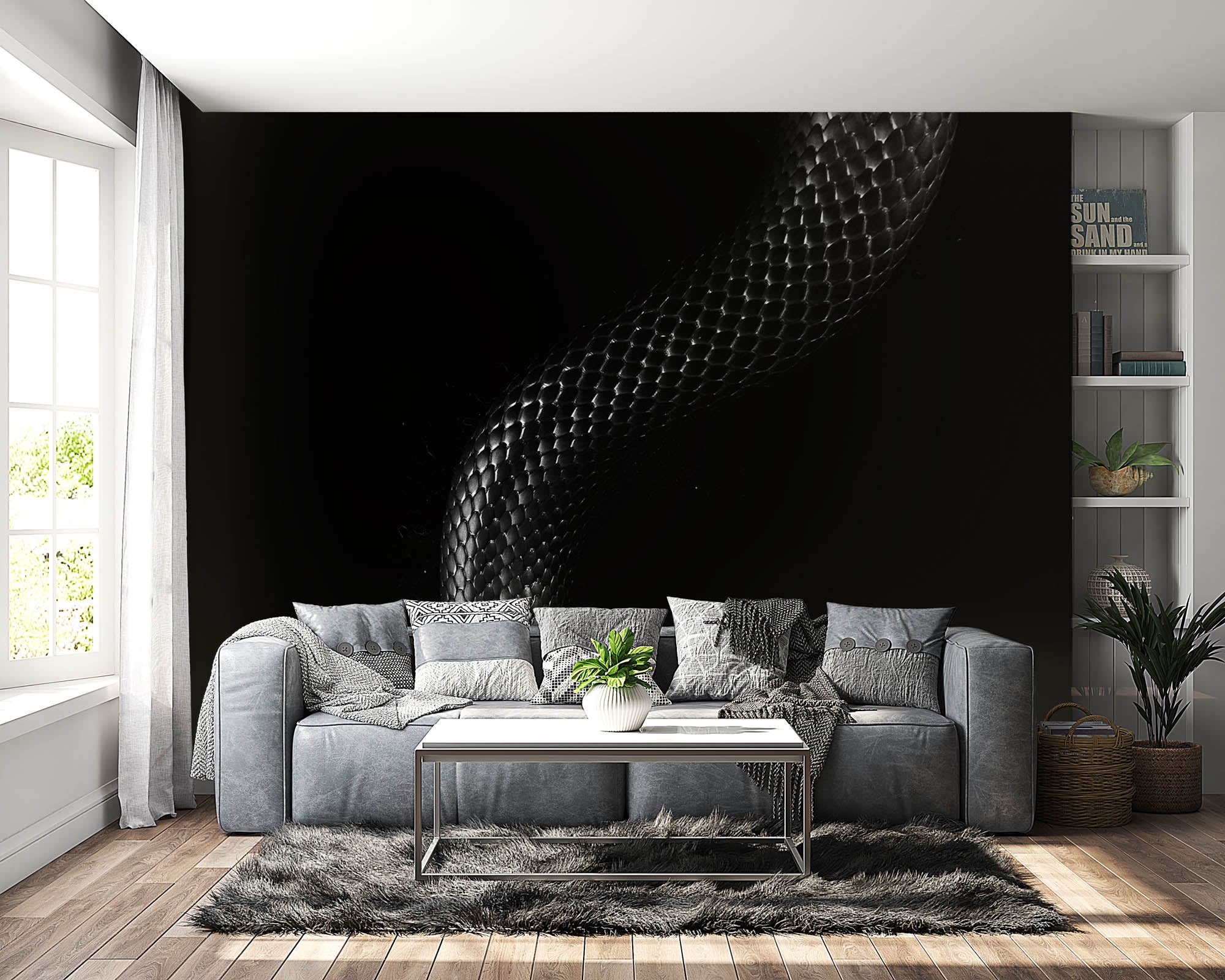 Koningsslang  - LW00234 Fotobehang