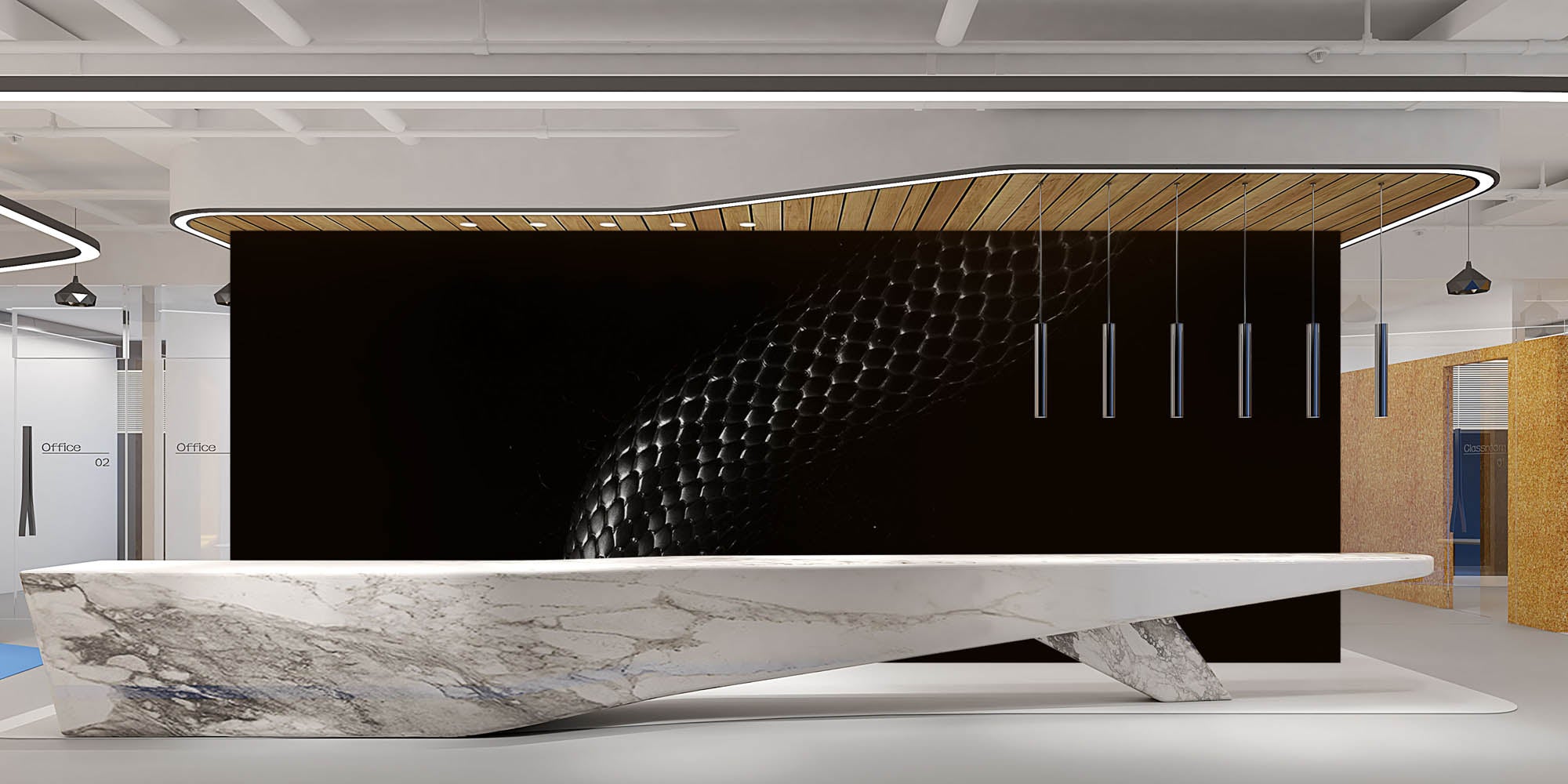 Koningsslang  - LW00234 Fotobehang