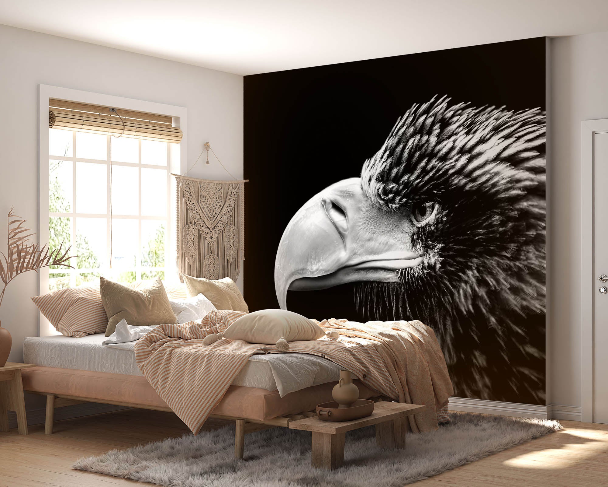 Kop van zeearend - LW00244 Fotobehang