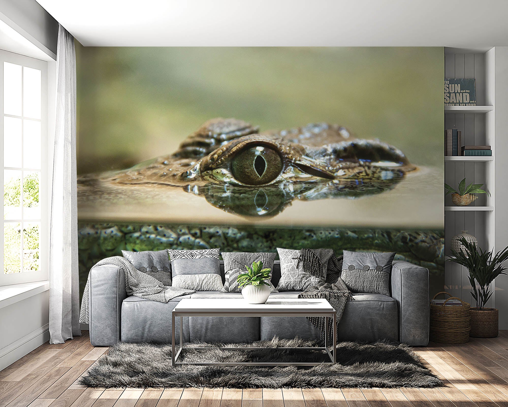 Krokodil - LW00155 Fotobehang