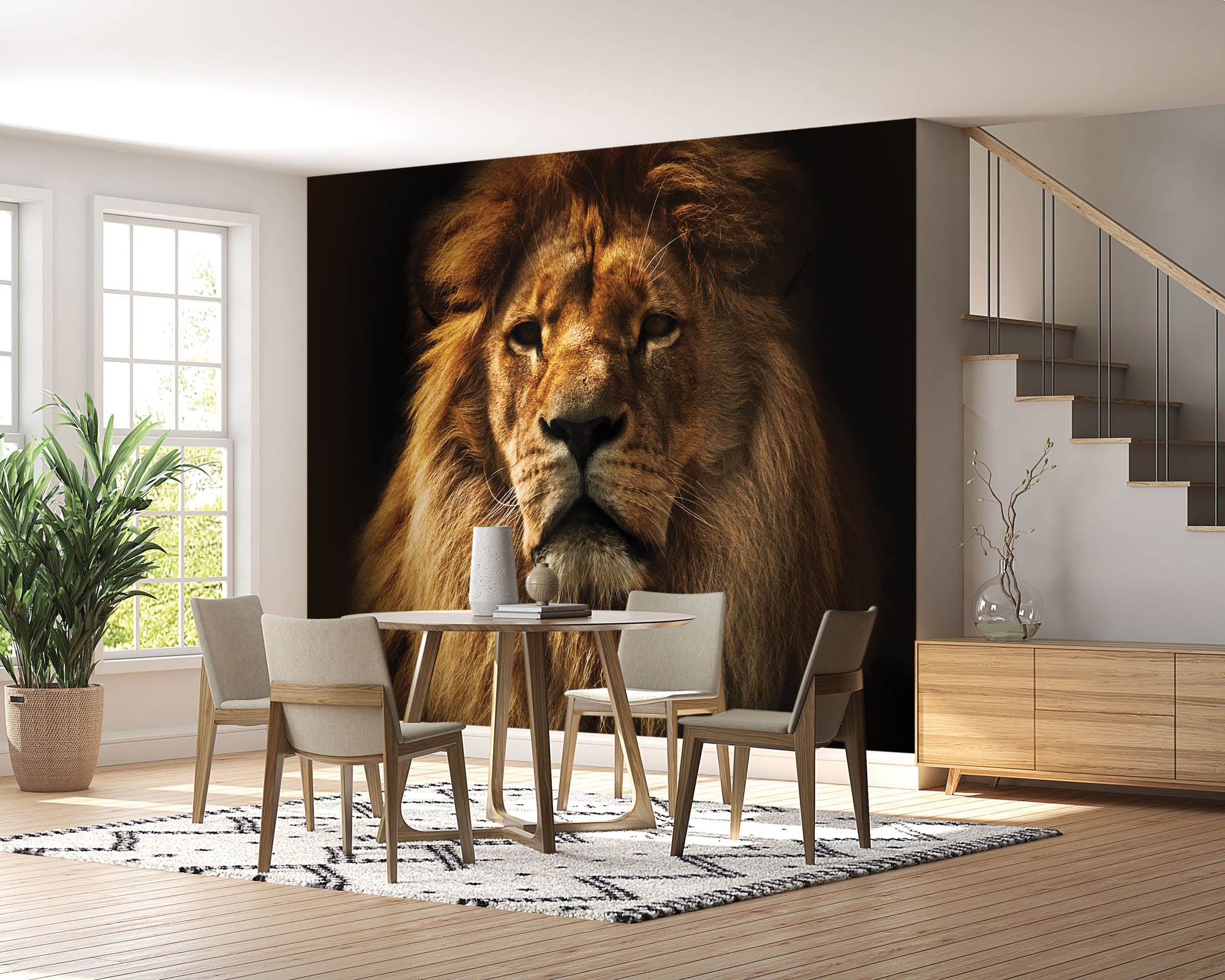 Leeuw - LW00158 Fotobehang