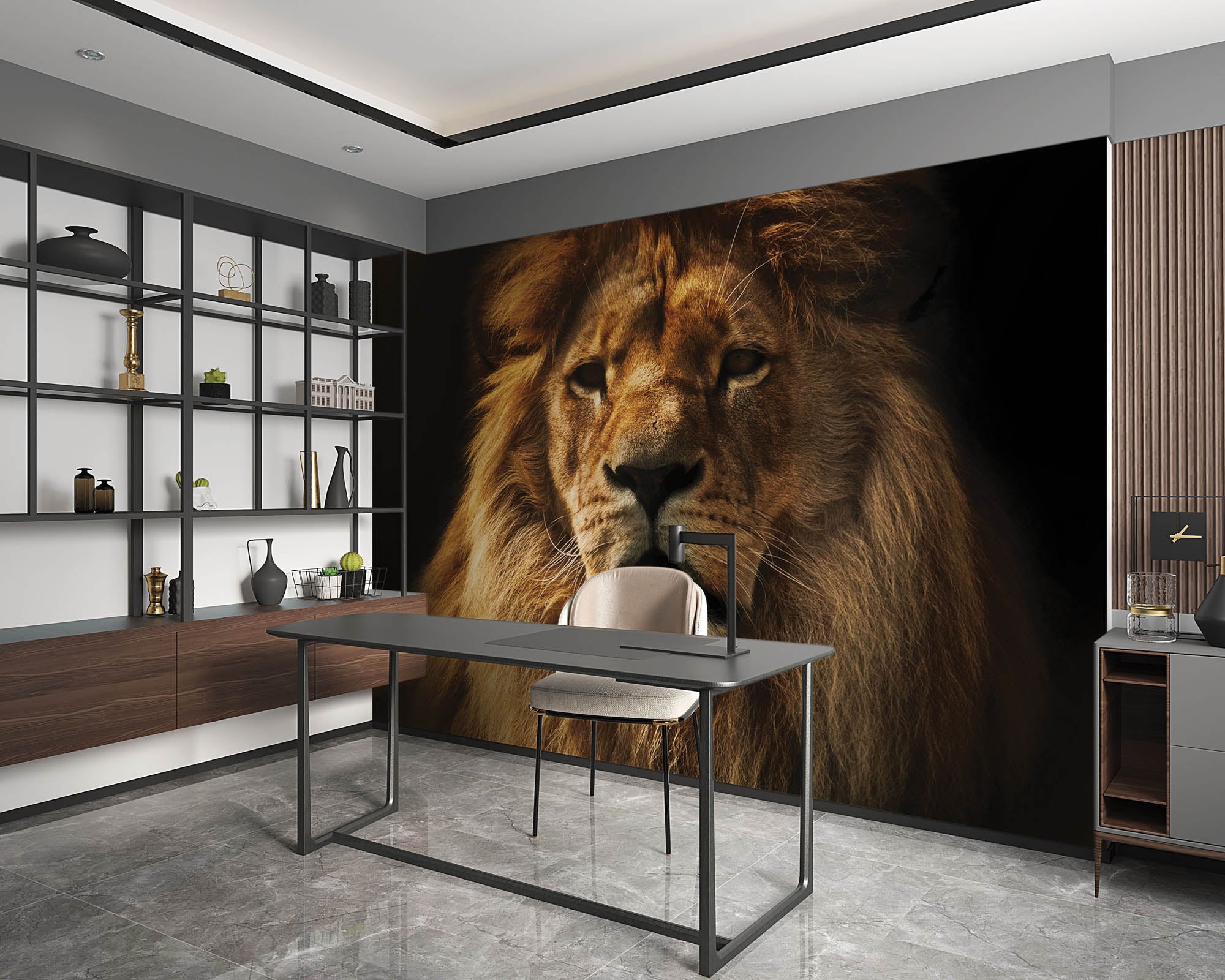 Leeuw - LW00158 Fotobehang