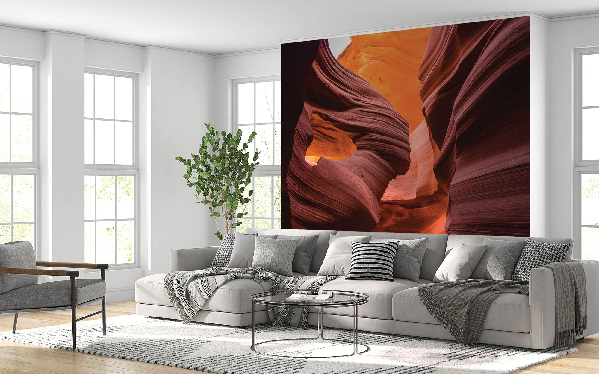 Light in the Canyon - LW00270 Fotobehang