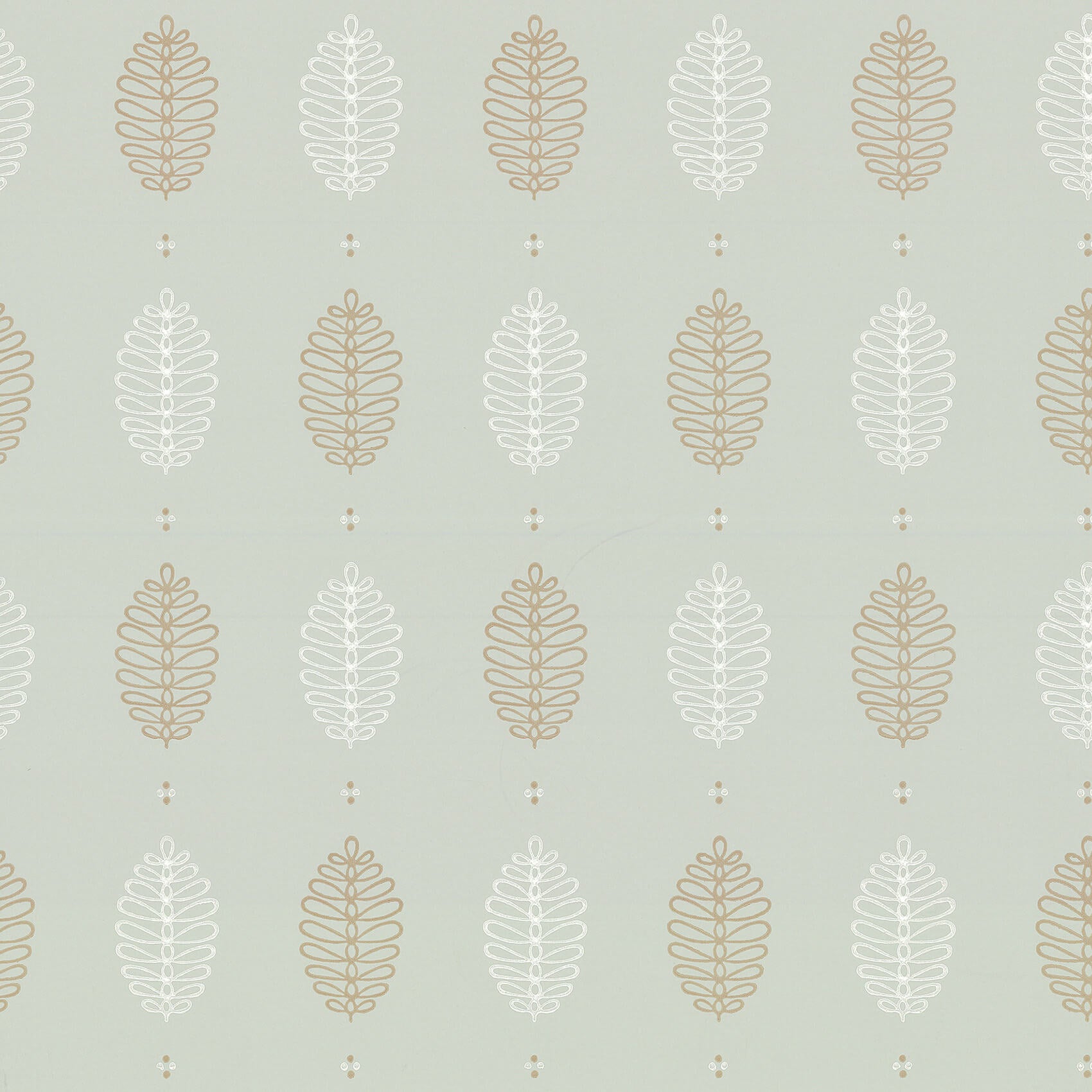 Little Green 50S Line Wallpapers Cones Daybreak Behang