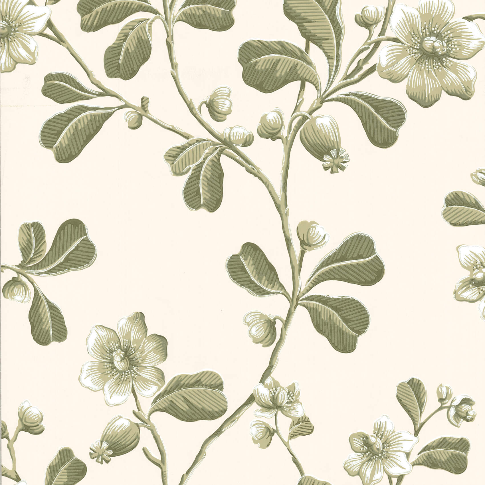 Little Green London Wallpapers Broadwick St Garden Behang