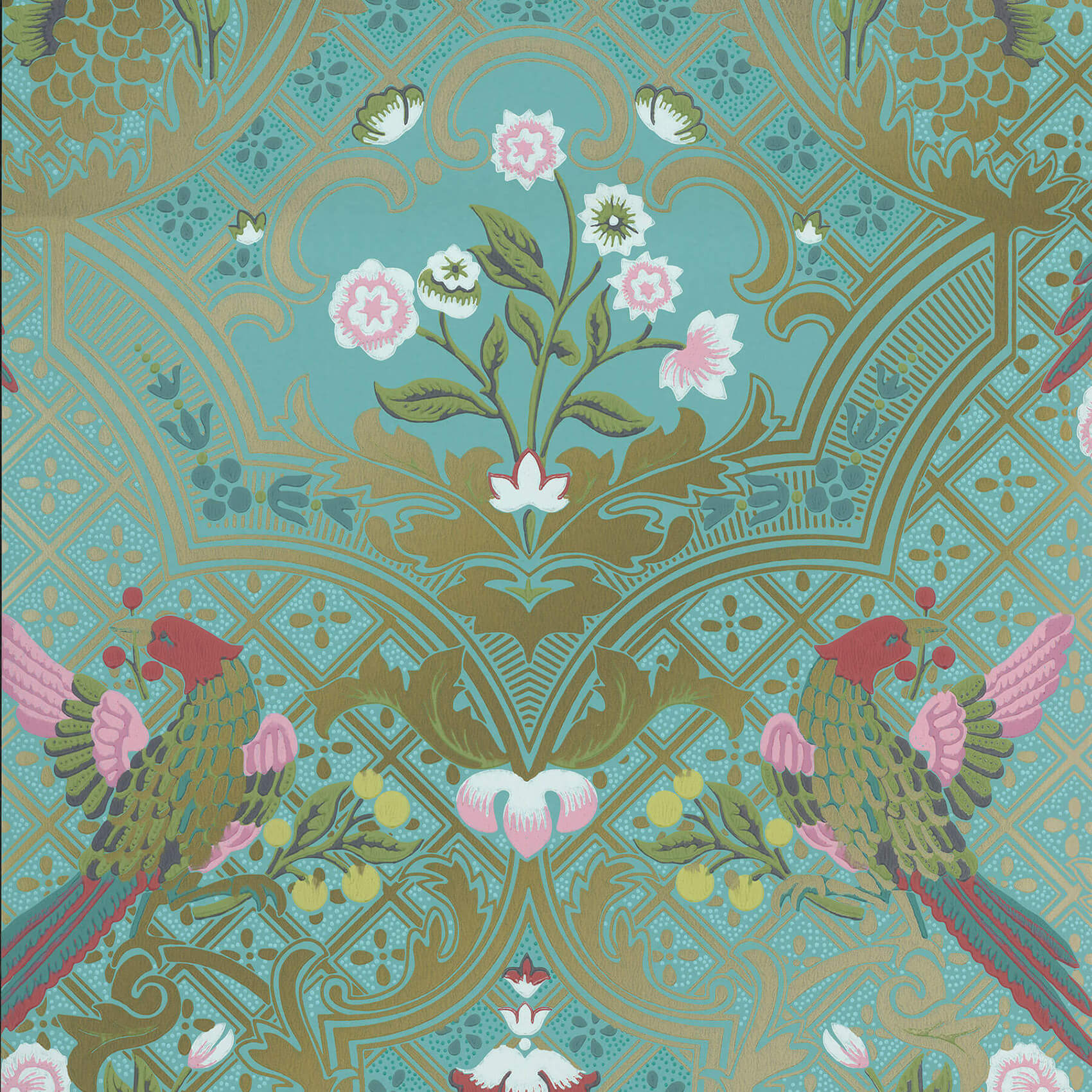 Little Green London Wallpapers V Brodsworth Empress Behang