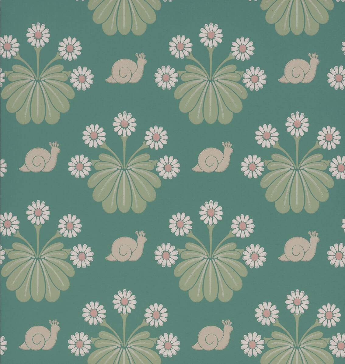 Little Green National Trust II Burges Snail Ocean Behang