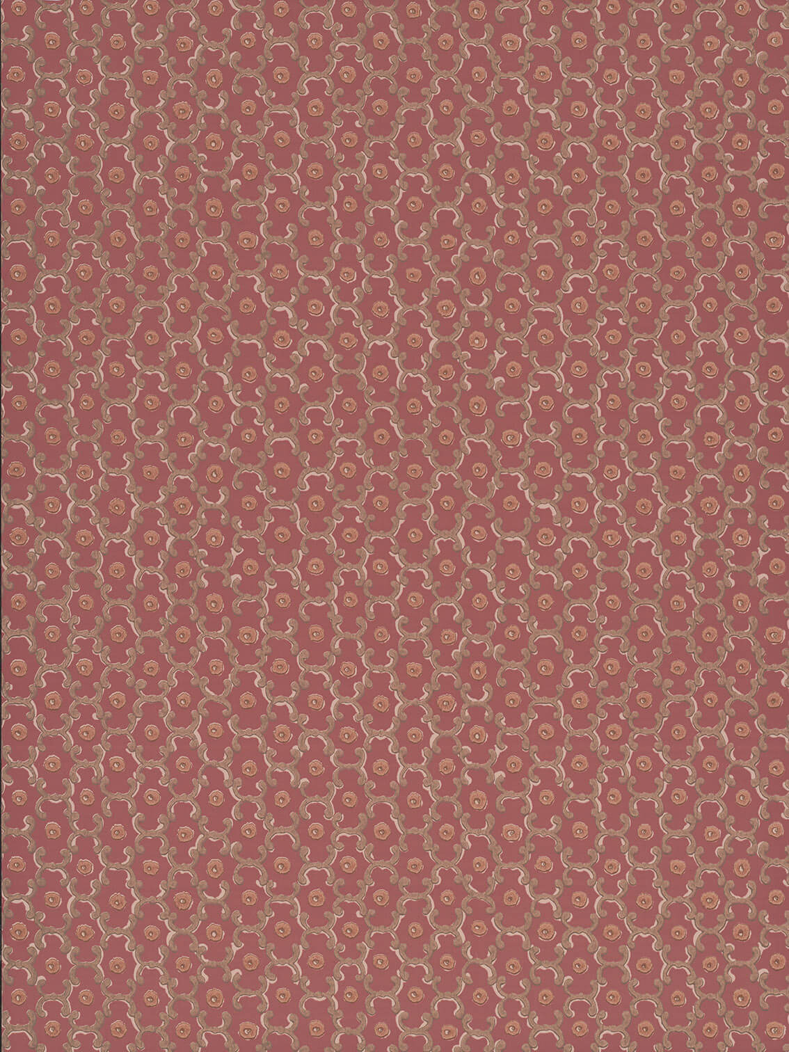 Little Green National Trust II Moy Red Ochre Behang