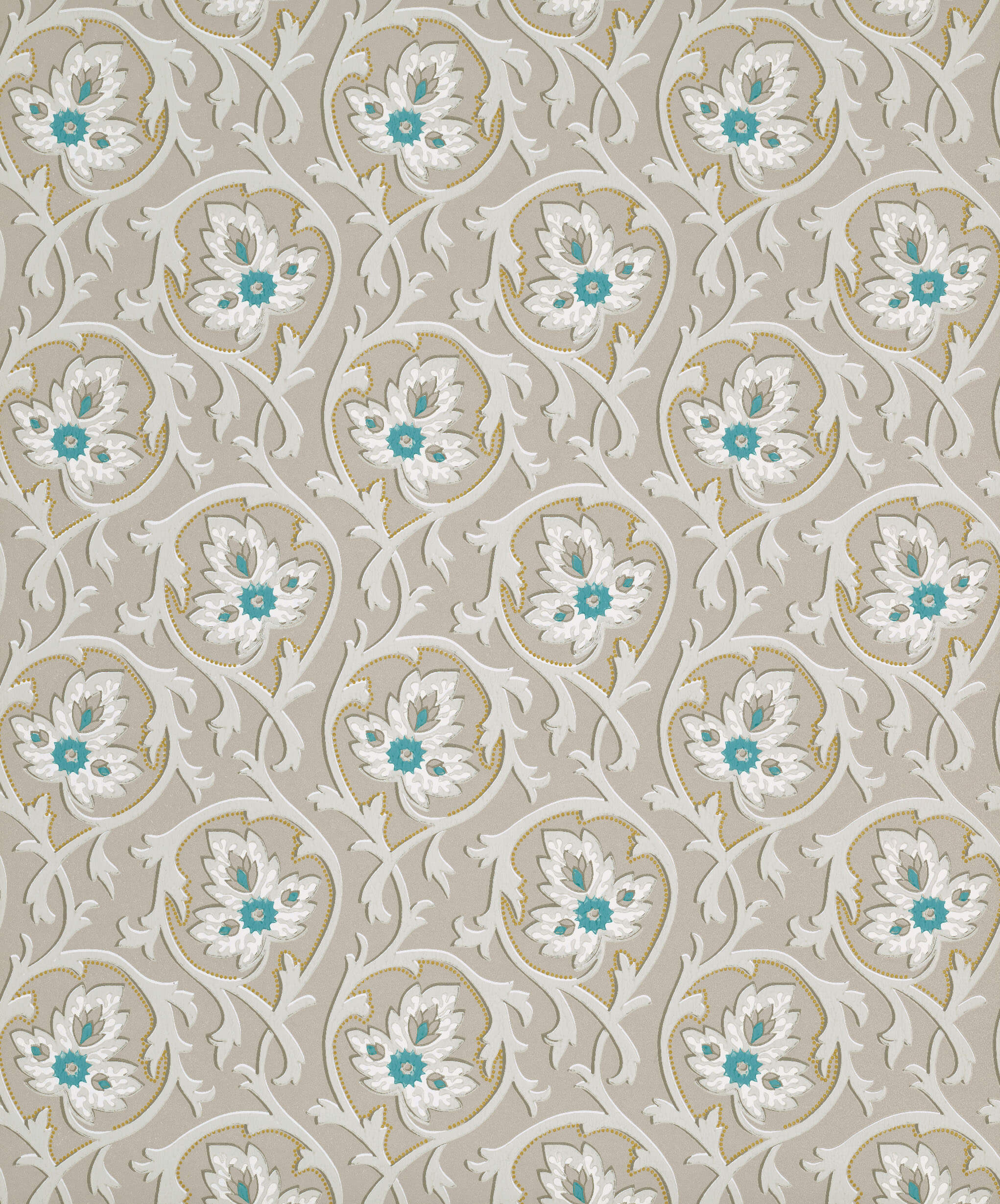 Little Green National Trust III Hoja Cool Arbour Behang