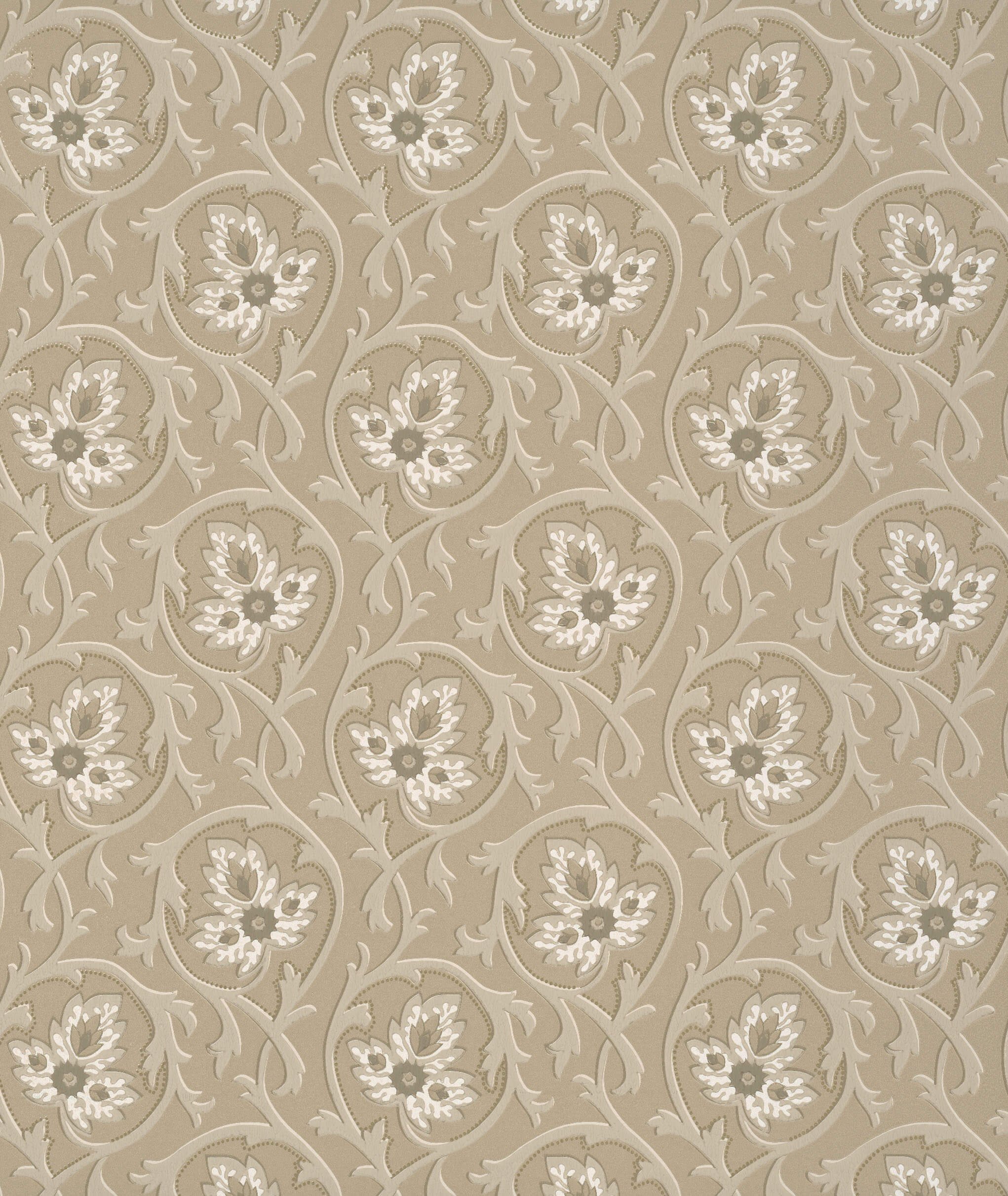 Little Green National Trust III Hoja Portland Stone Behang