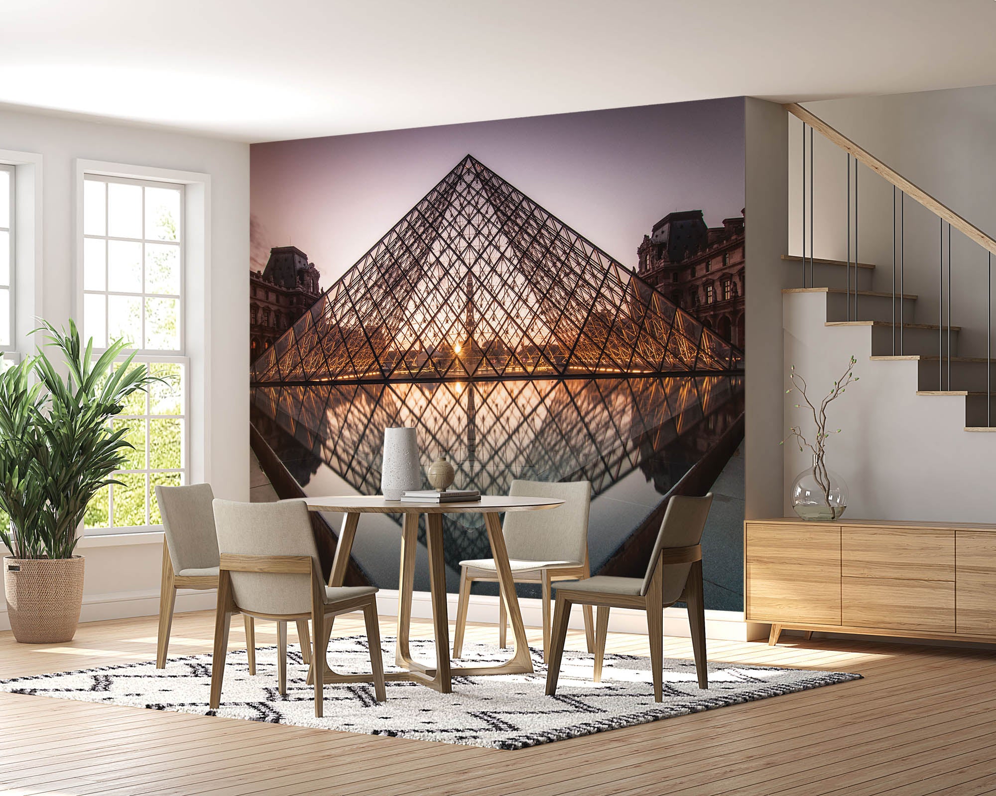 Louvre in Parijs - LW00012 Fotobehang