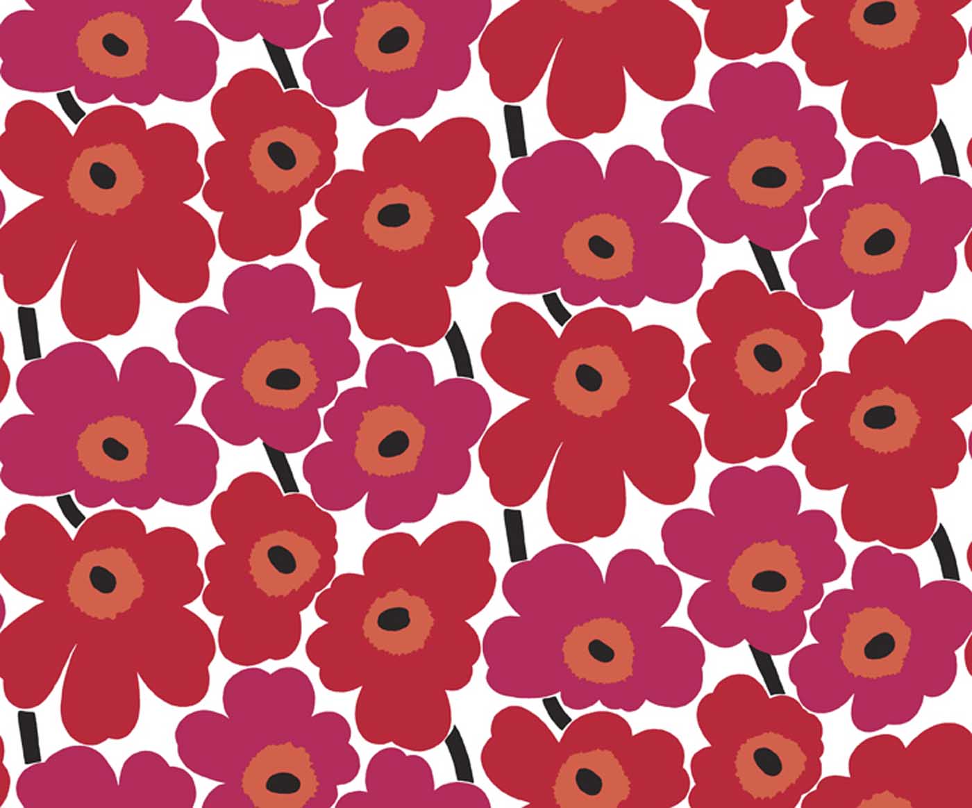 Hooked on Walls Marimekko Volume 05 Unikko 23354