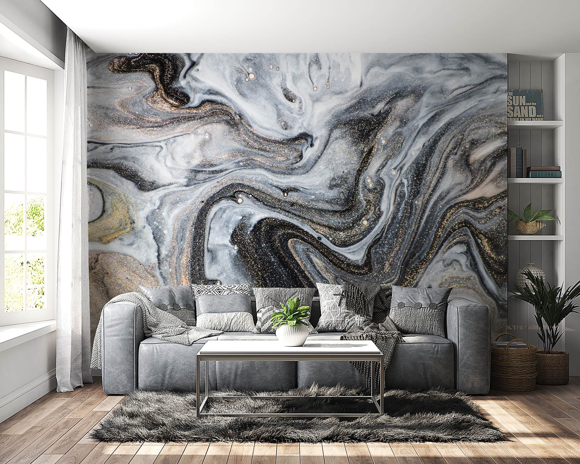 Marmer steen - LW00287 Fotobehang