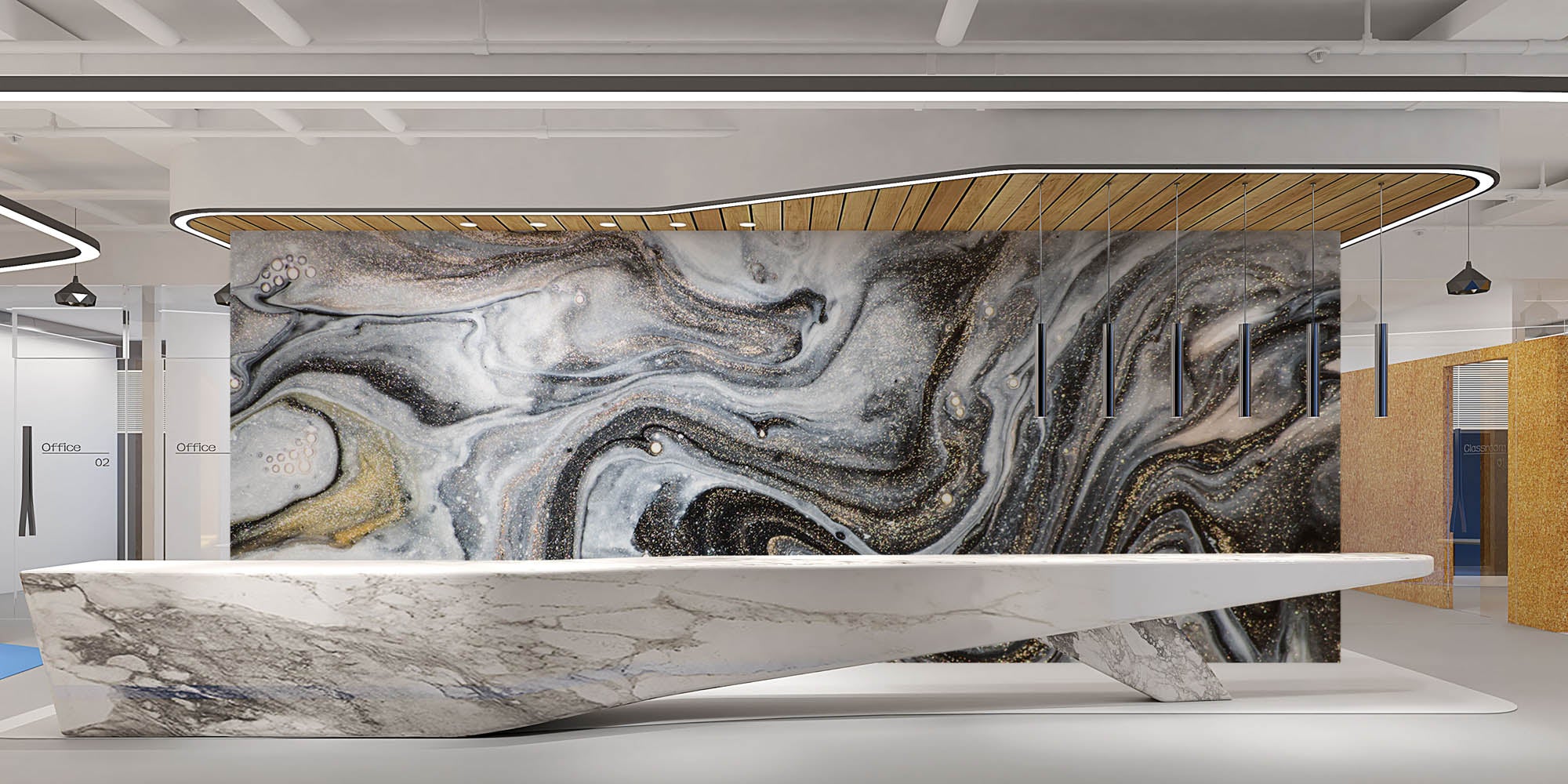 Marmer steen - LW00287 Fotobehang