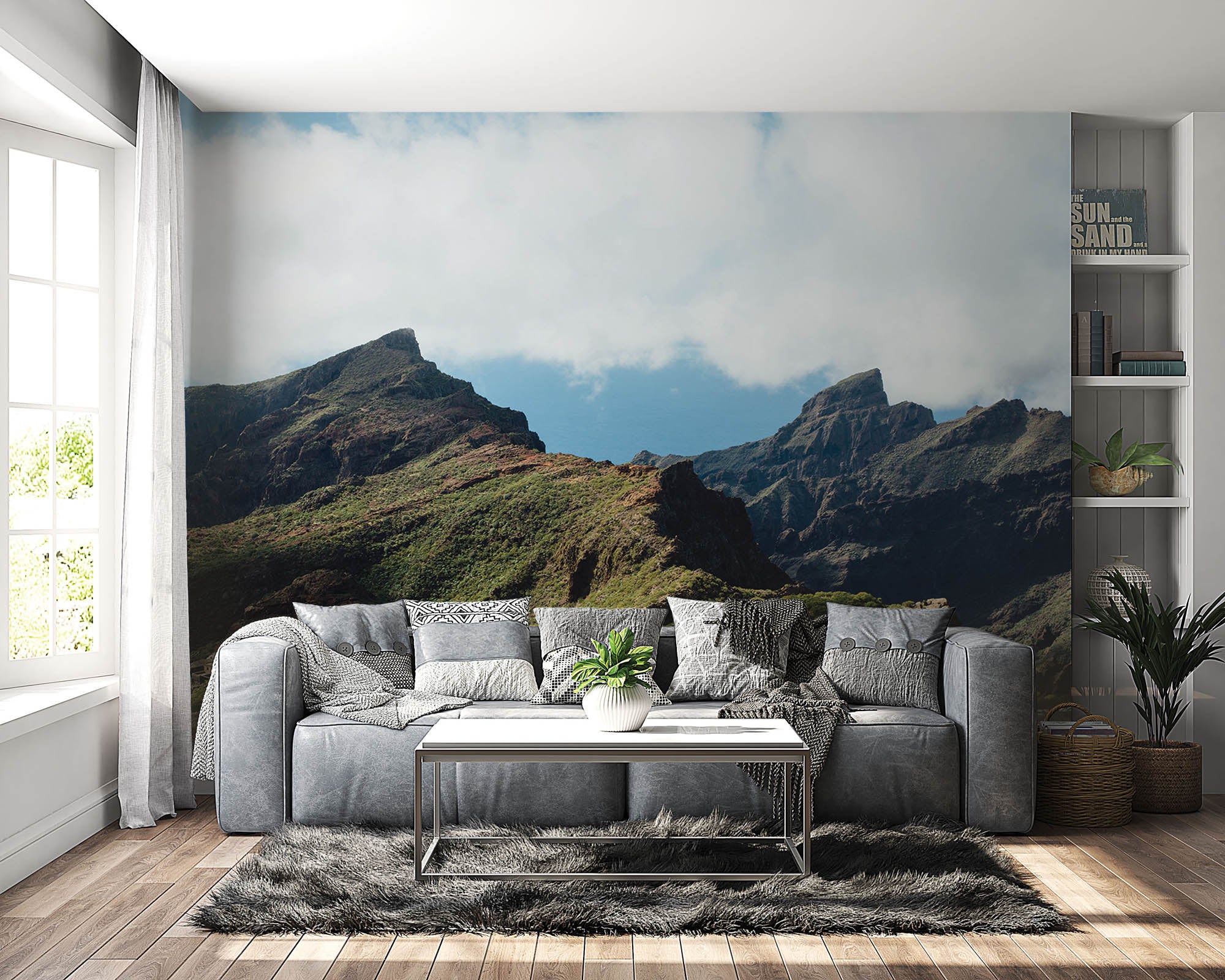 Masca berg Tenerife - LW00147 Fotobehang