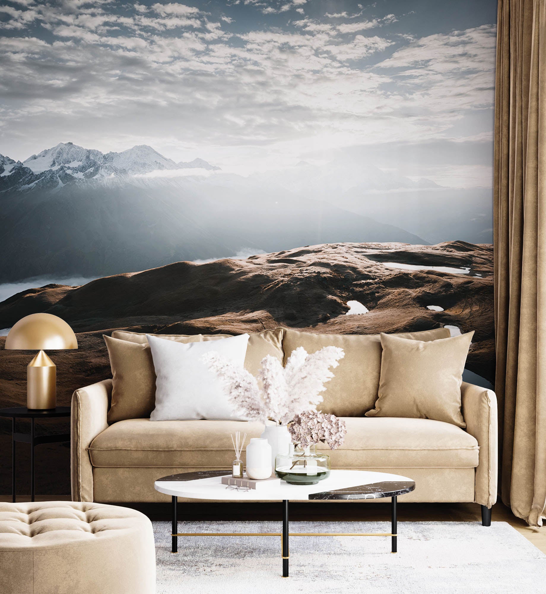 Meer Koruldi in Georgië  - LW00291 Fotobehang