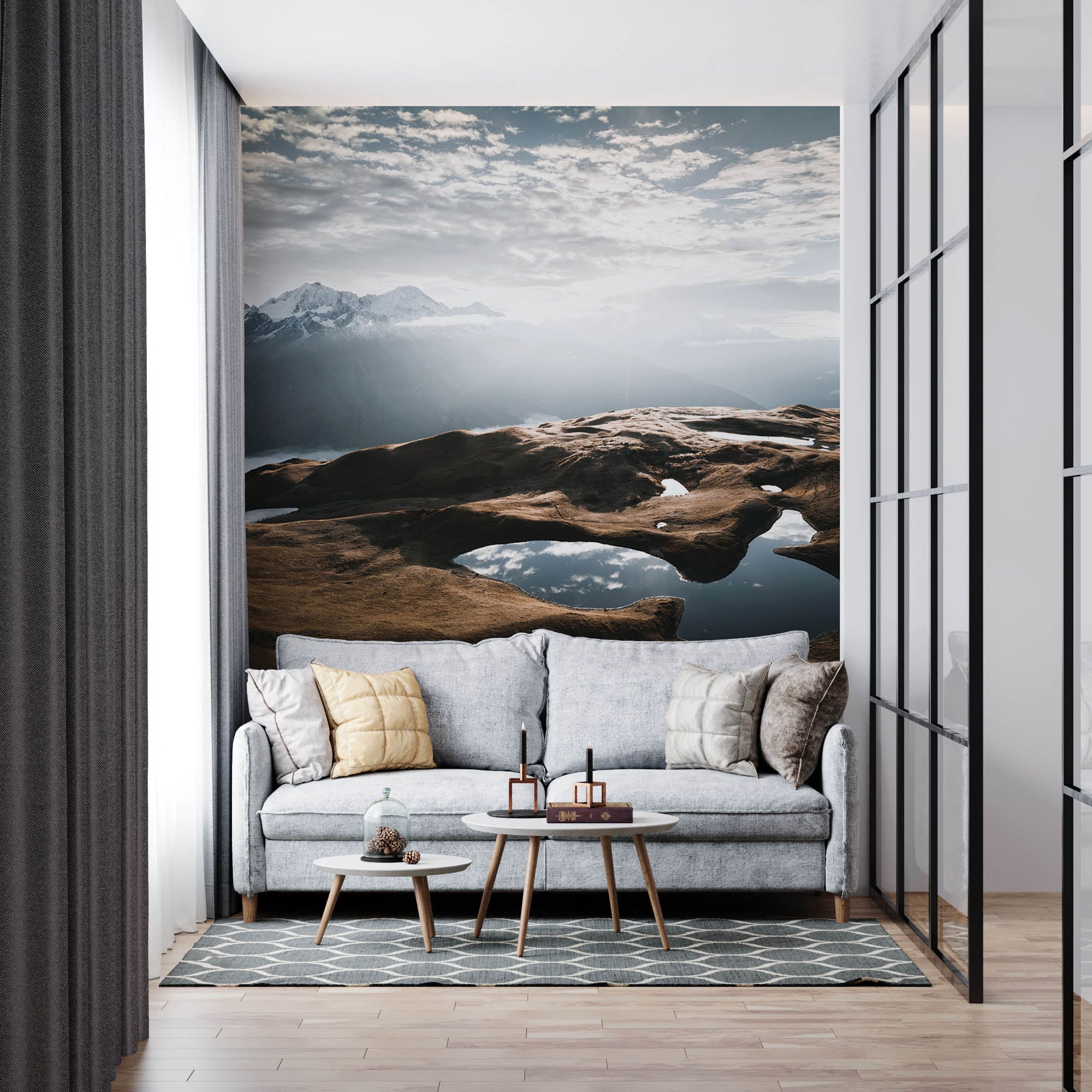 Meer Koruldi in Georgië  - LW00291 Fotobehang