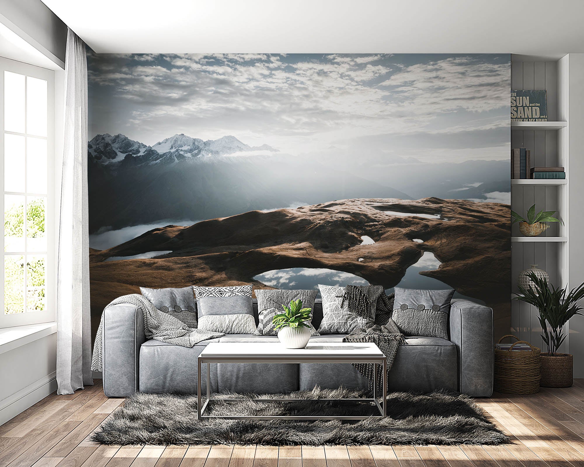 Meer Koruldi in Georgië  - LW00291 Fotobehang