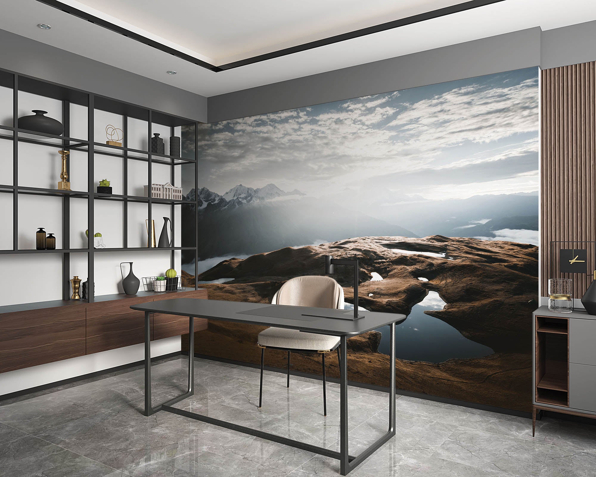 Meer Koruldi in Georgië  - LW00291 Fotobehang