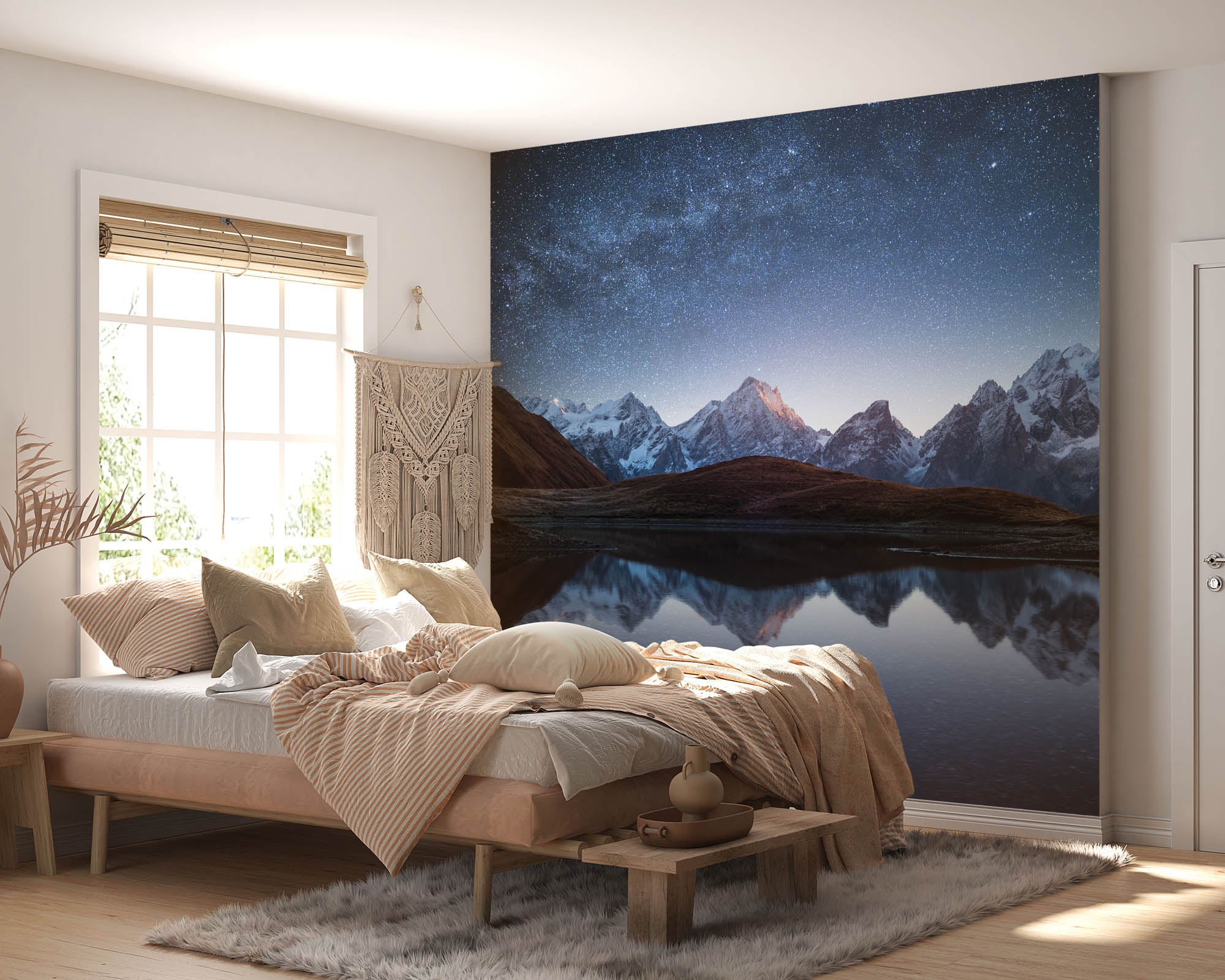 Melkweg en sterren  - LW00123 Fotobehang