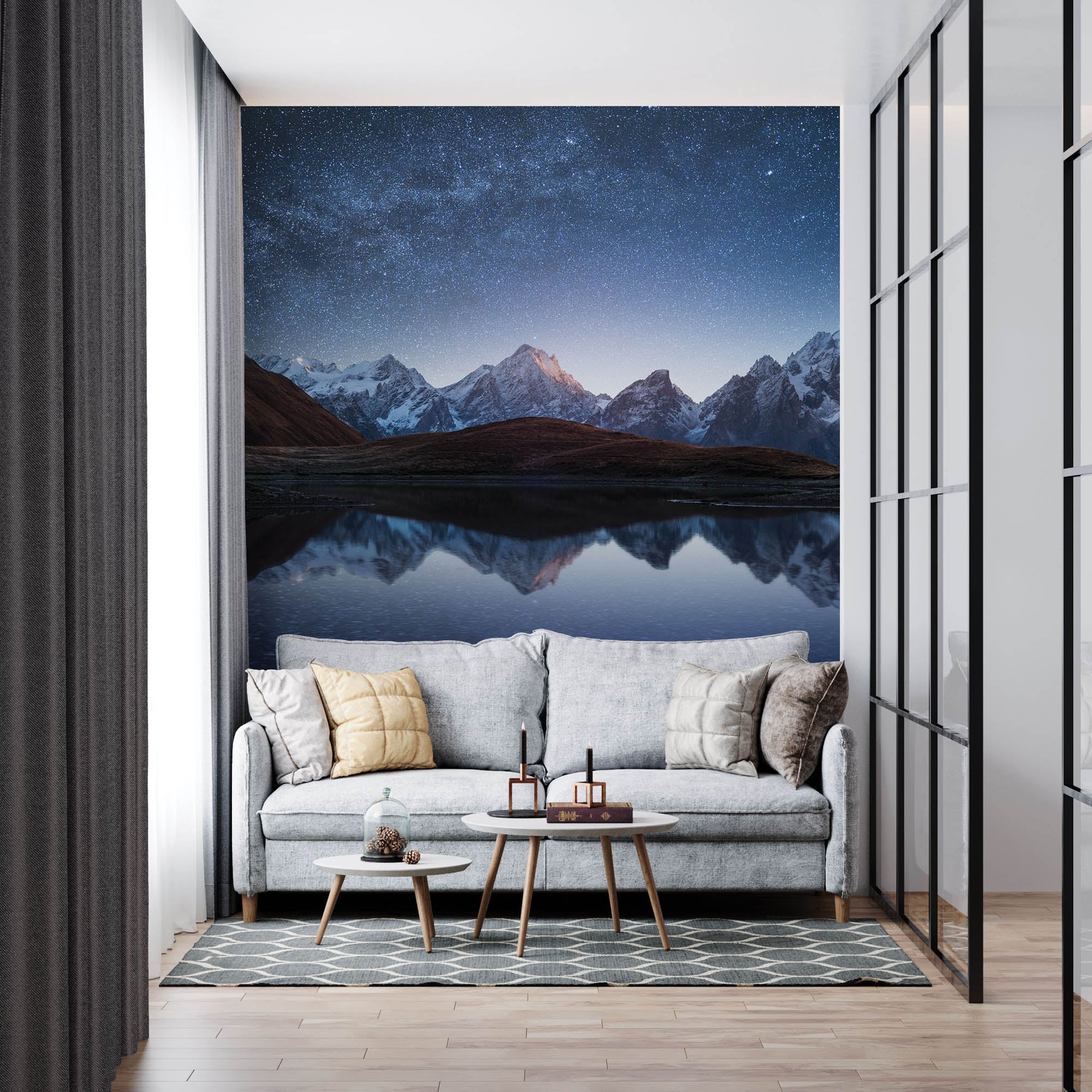 Melkweg en sterren  - LW00123 Fotobehang