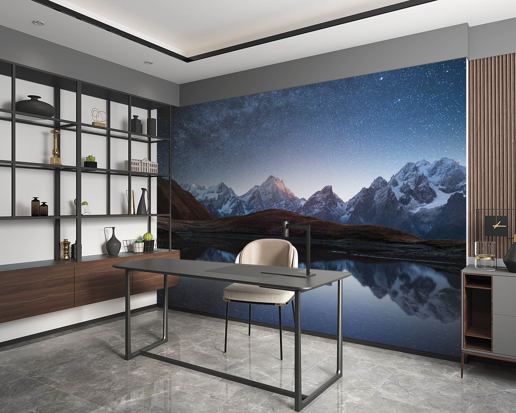 Melkweg en sterren  - LW00123 Fotobehang