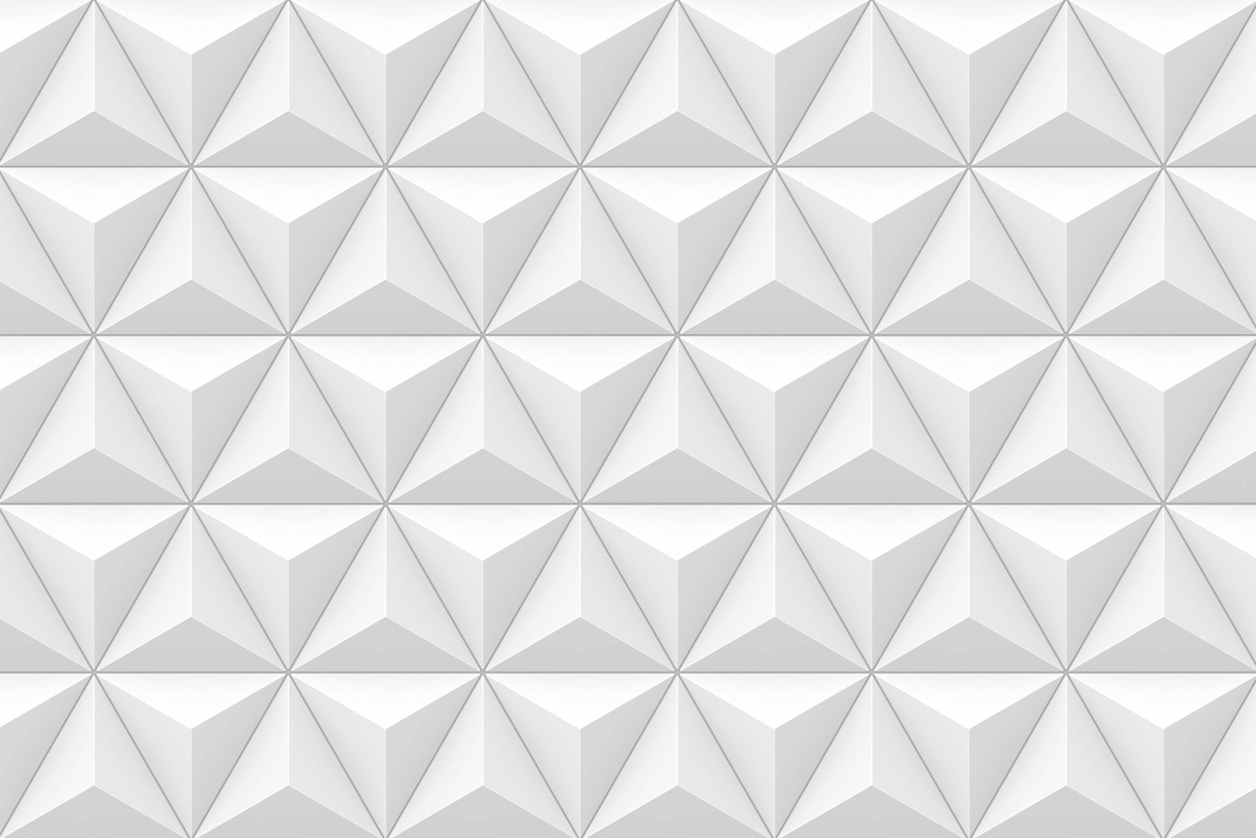 Modern 3D Geometrisch Kubuspatroon - LW00706