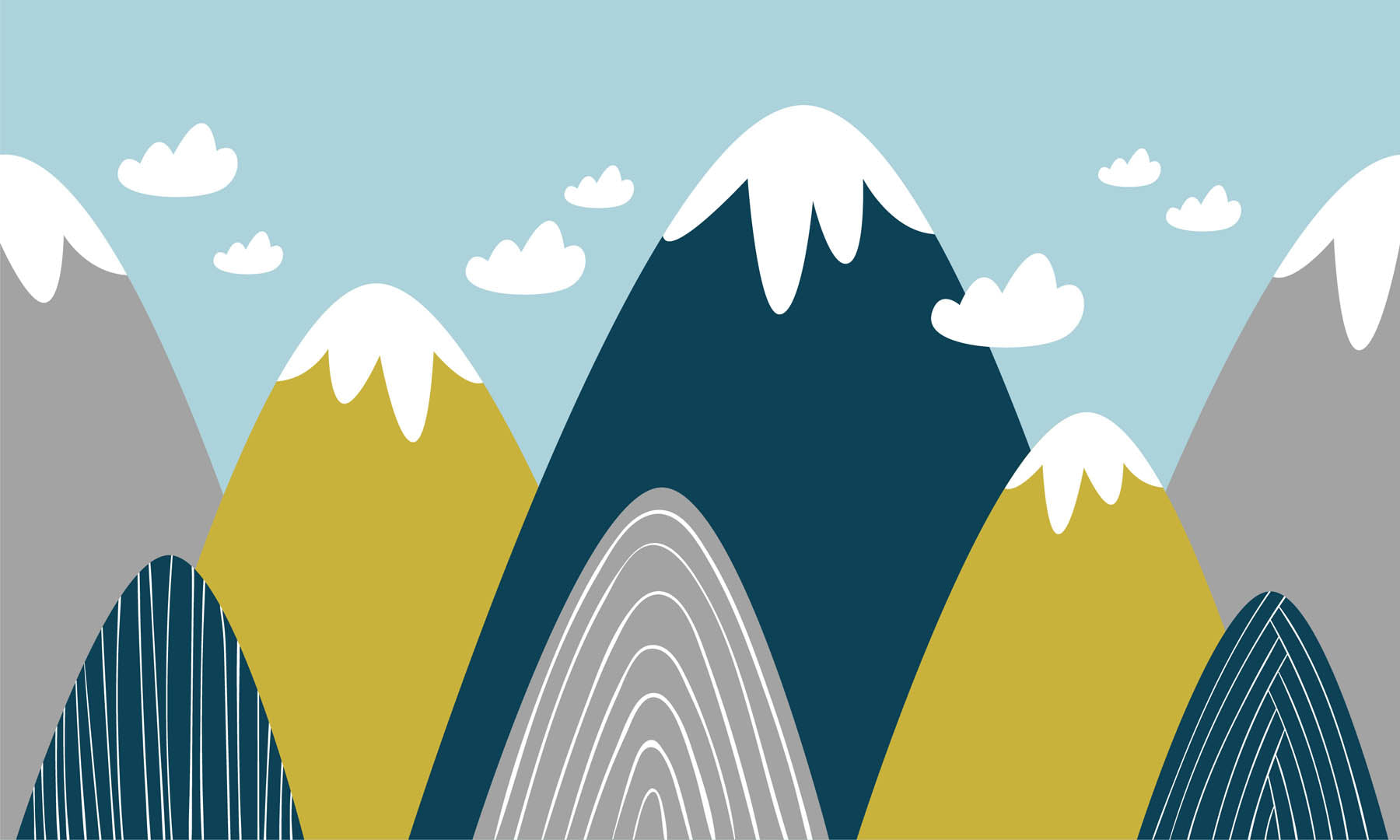 Modern Berglandschap - LW00621