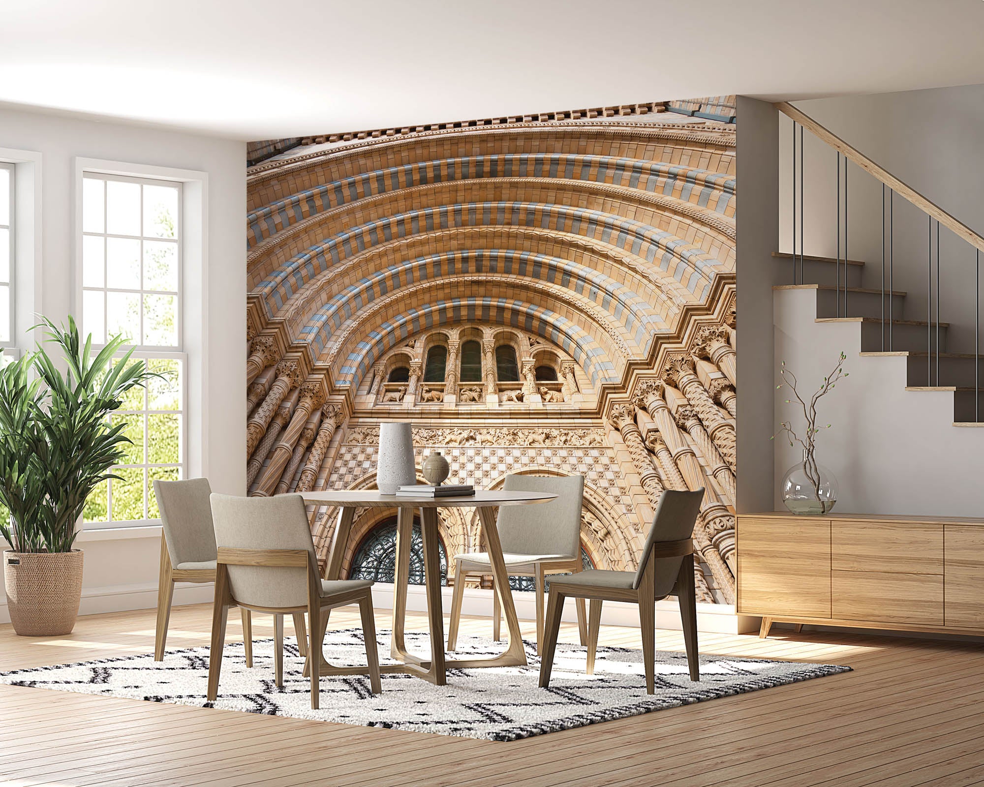 Natuurhistorisch museum Londen  - LW00006 Fotobehang