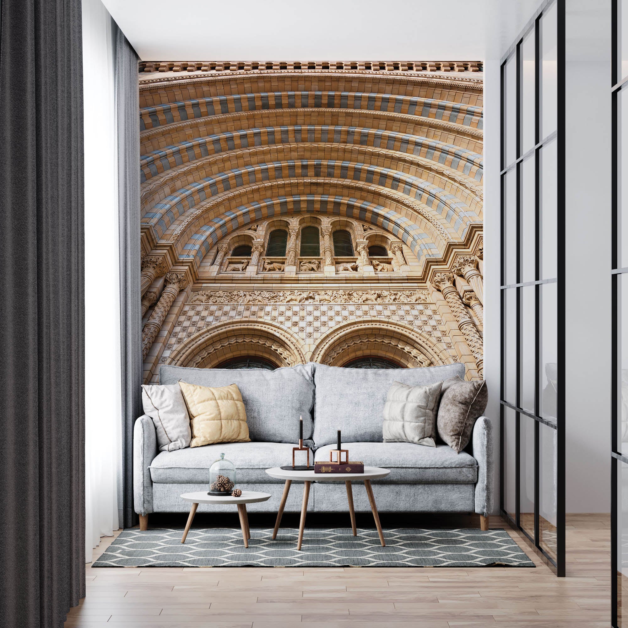 Natuurhistorisch museum Londen  - LW00006 Fotobehang