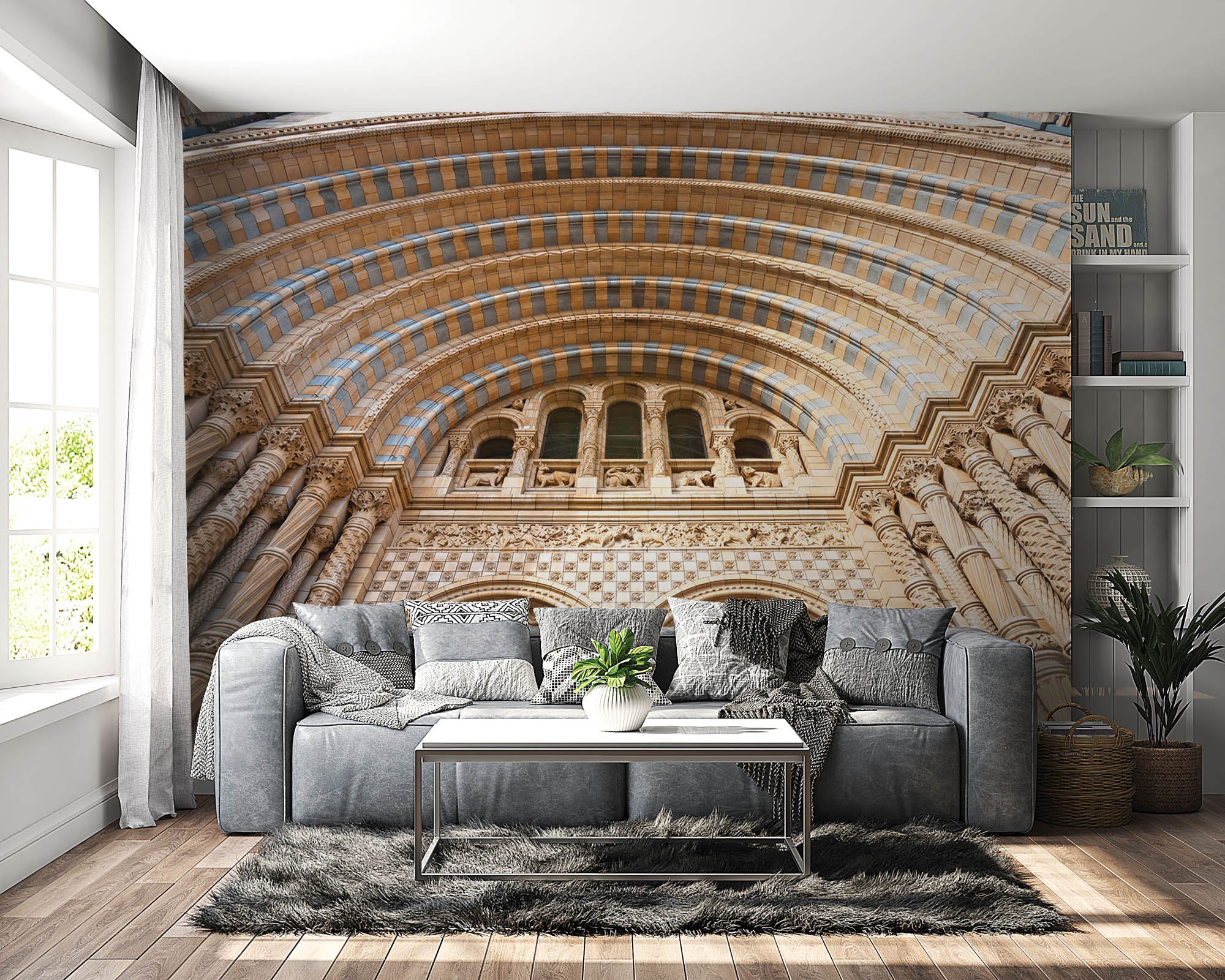 Natuurhistorisch museum Londen  - LW00006 Fotobehang