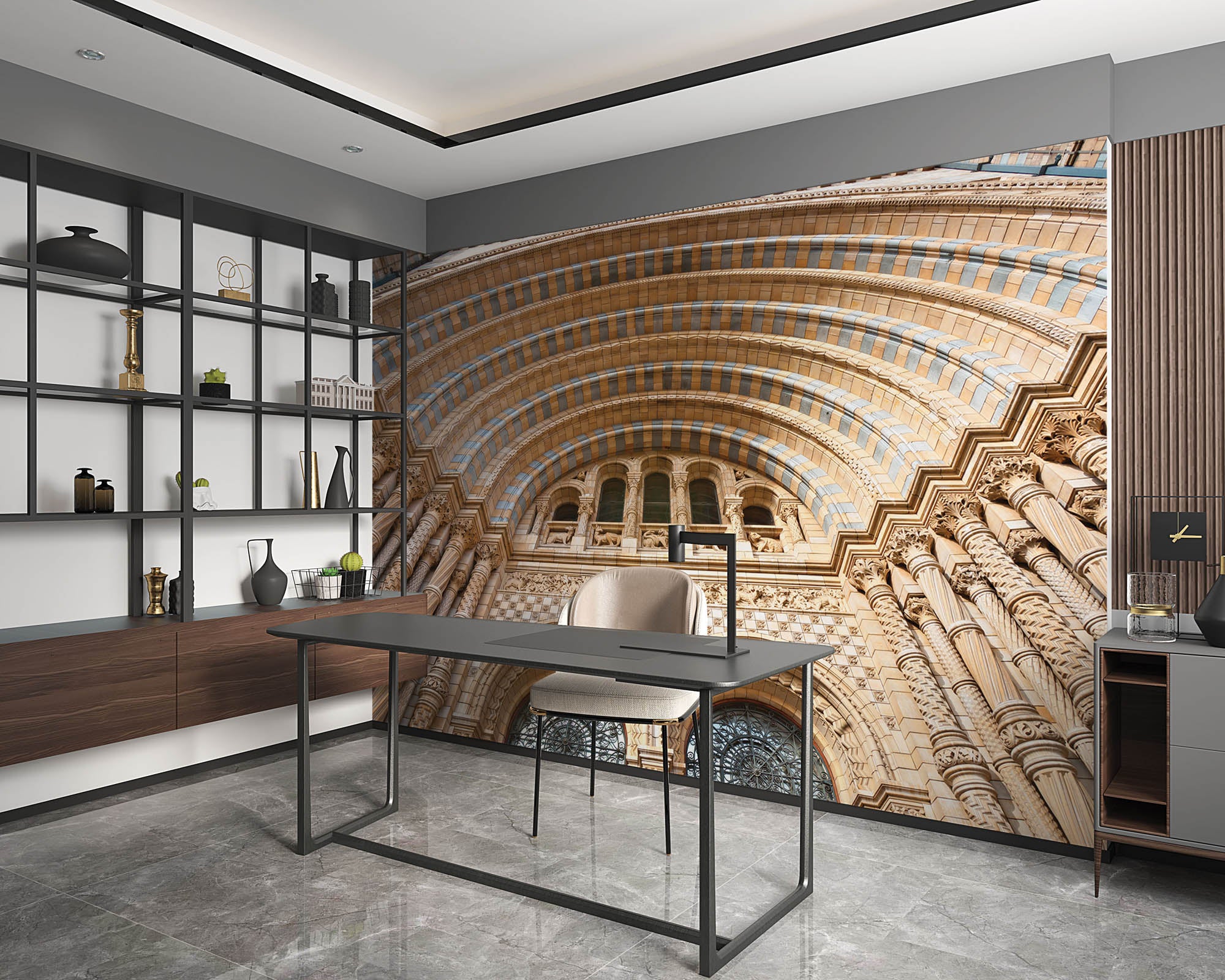 Natuurhistorisch museum Londen  - LW00006 Fotobehang