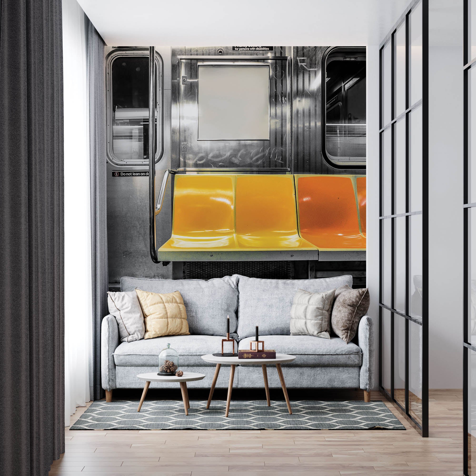 New York metro - LW00370 Fotobehang