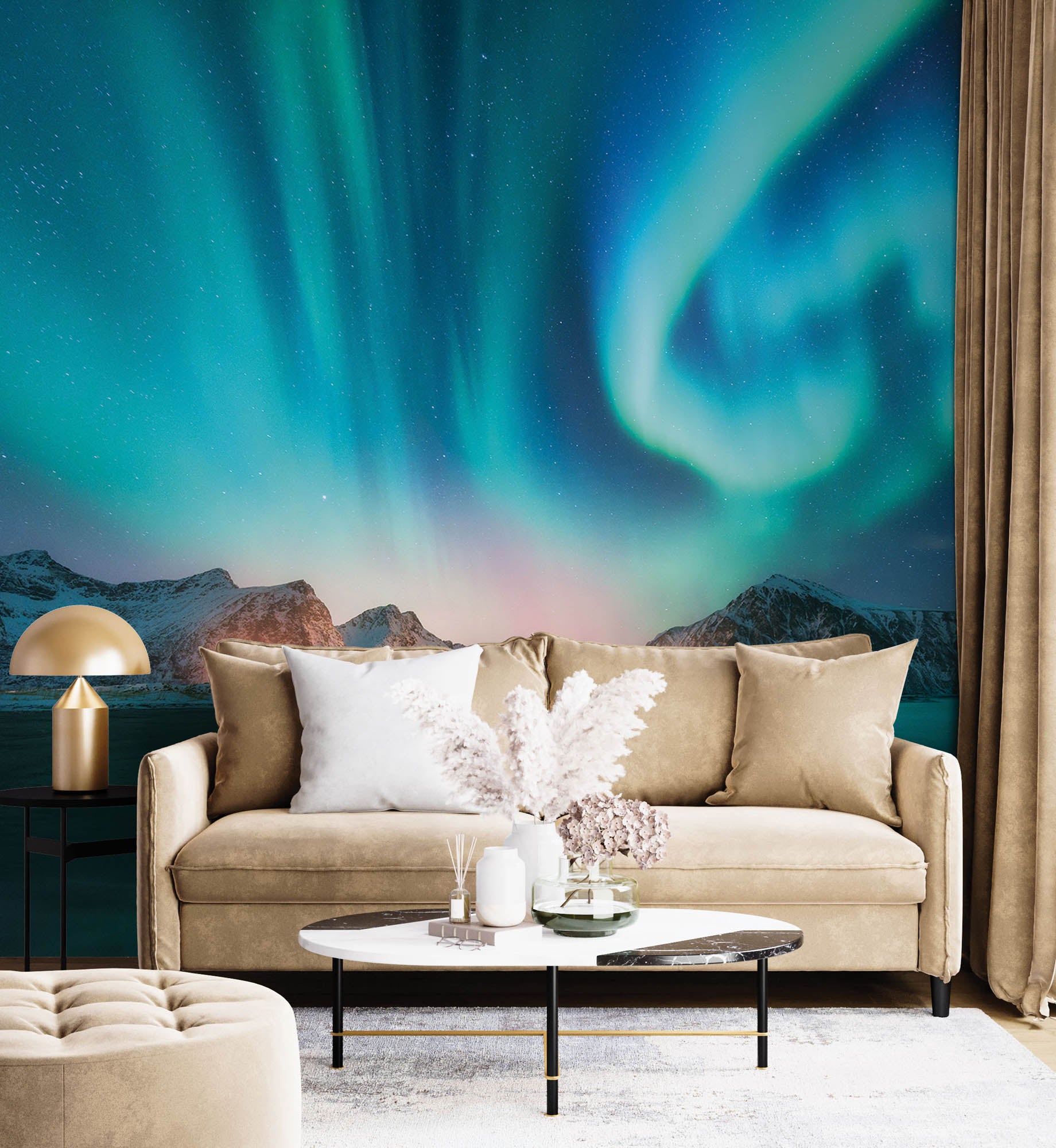 Noorderlicht  - LW00292 Fotobehang