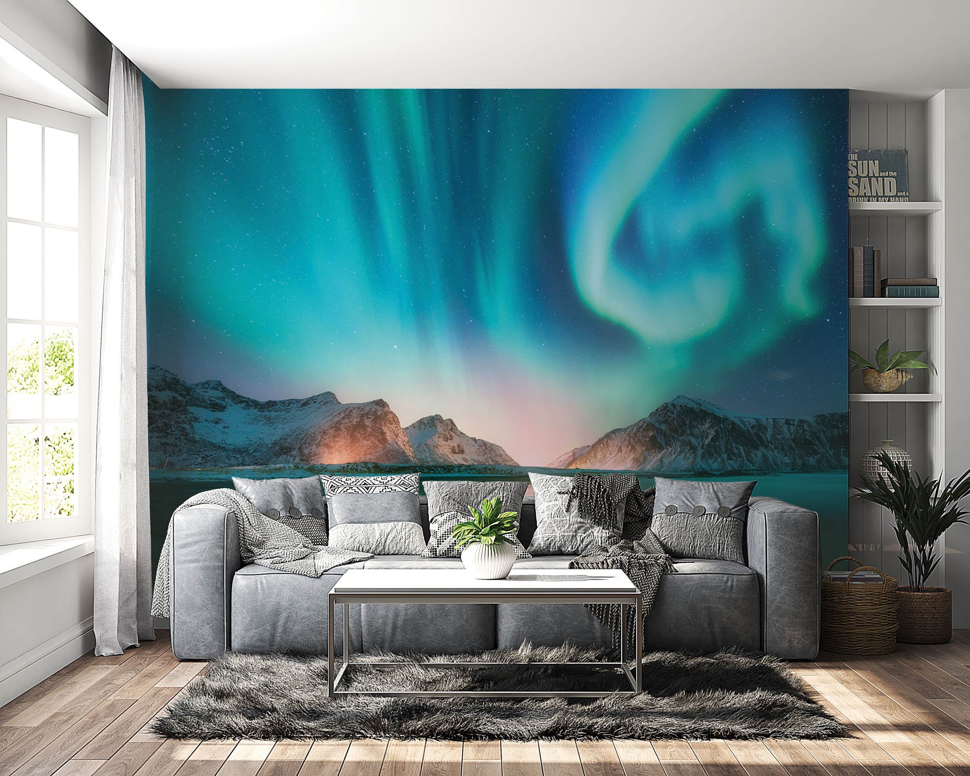 Noorderlicht  - LW00292 Fotobehang